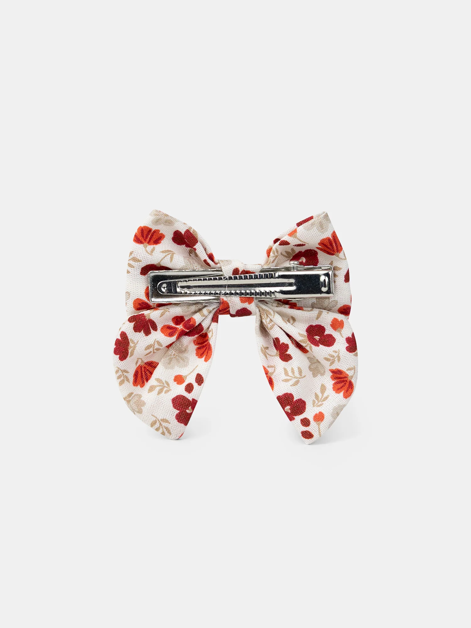2 barrettes nœud papillon imprimé fleuri Fille - Image 3