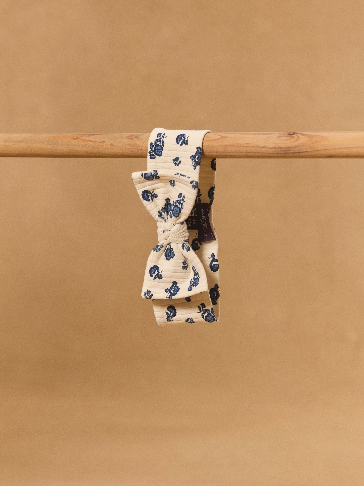 Bandeau noeud imprimé fleur - Image 5