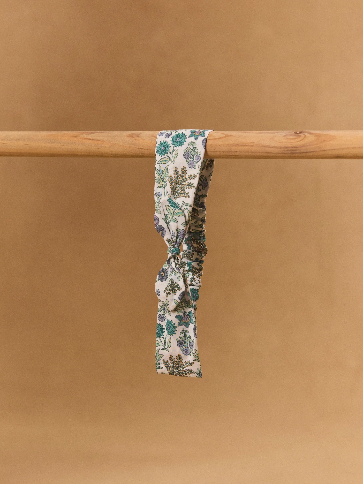 Bandeau noué imprimé fleuri - Image 2