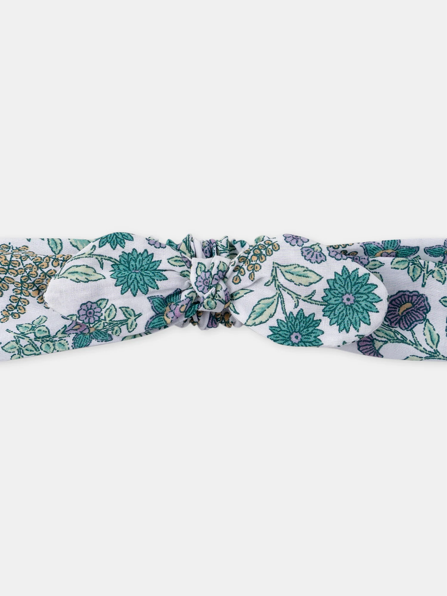 Bandeau noué imprimé fleuri - Image 6