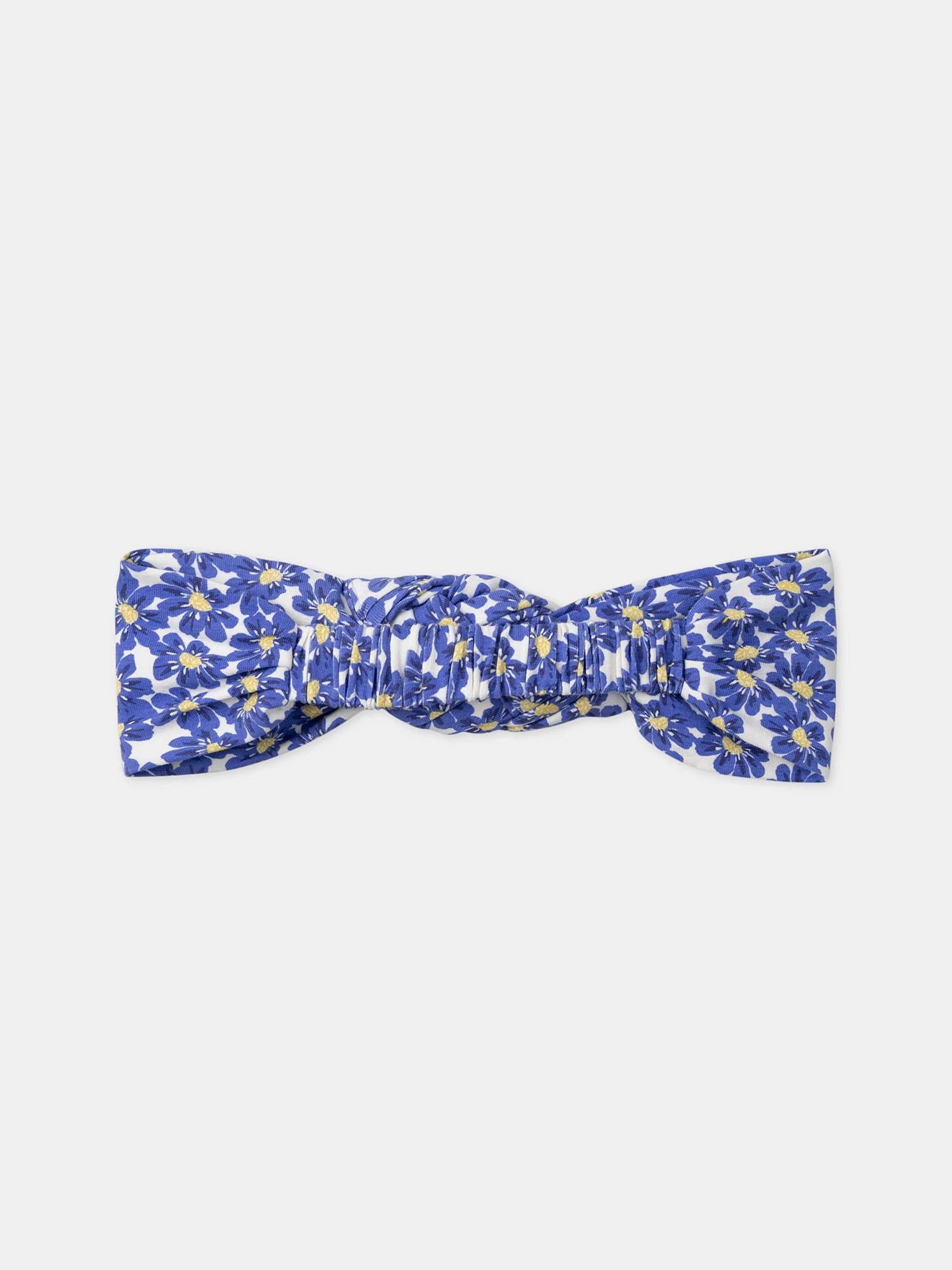 Bandeau tressé imprimé fleur - Image 4