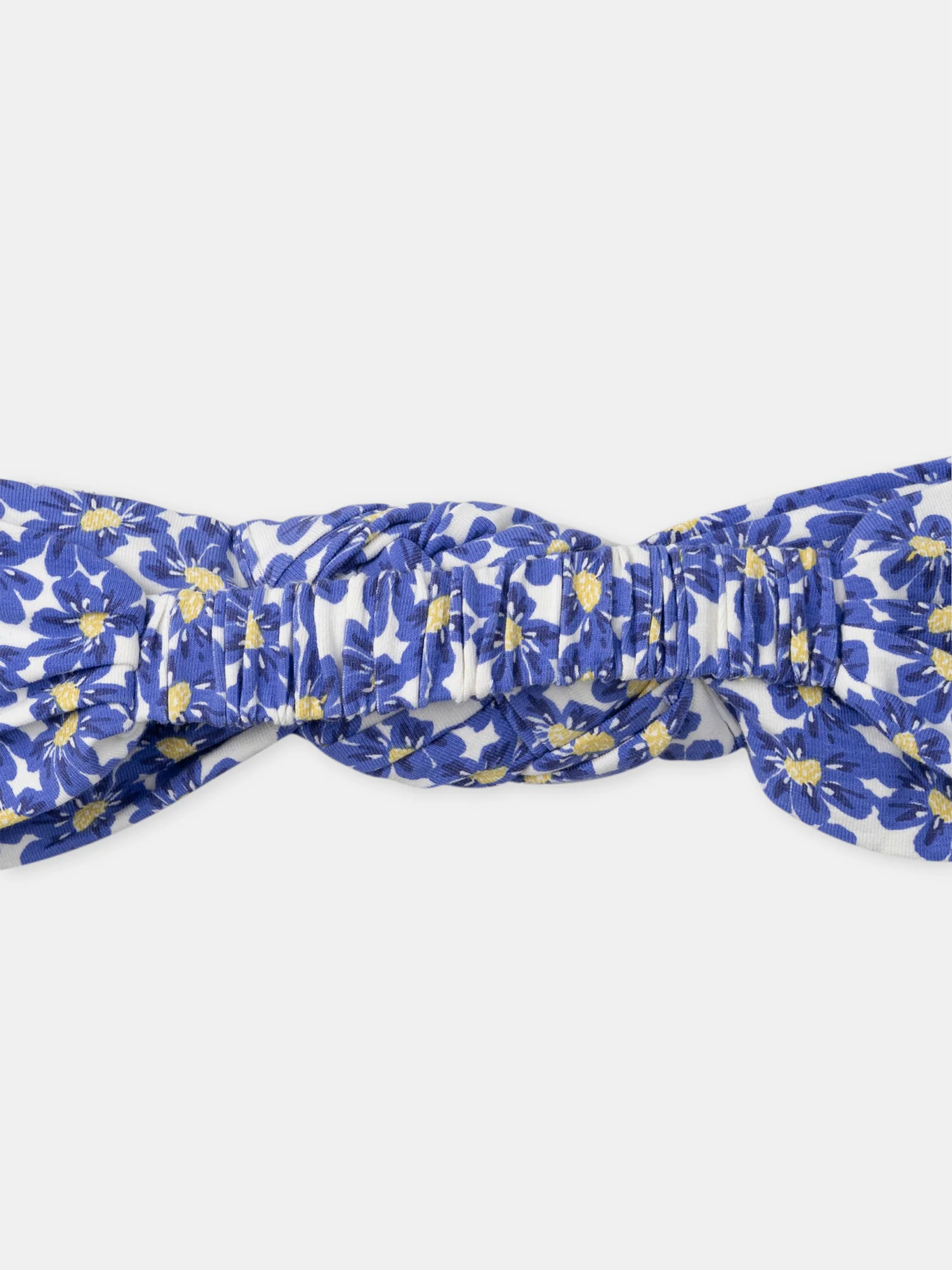Bandeau tressé imprimé fleur - Image 7