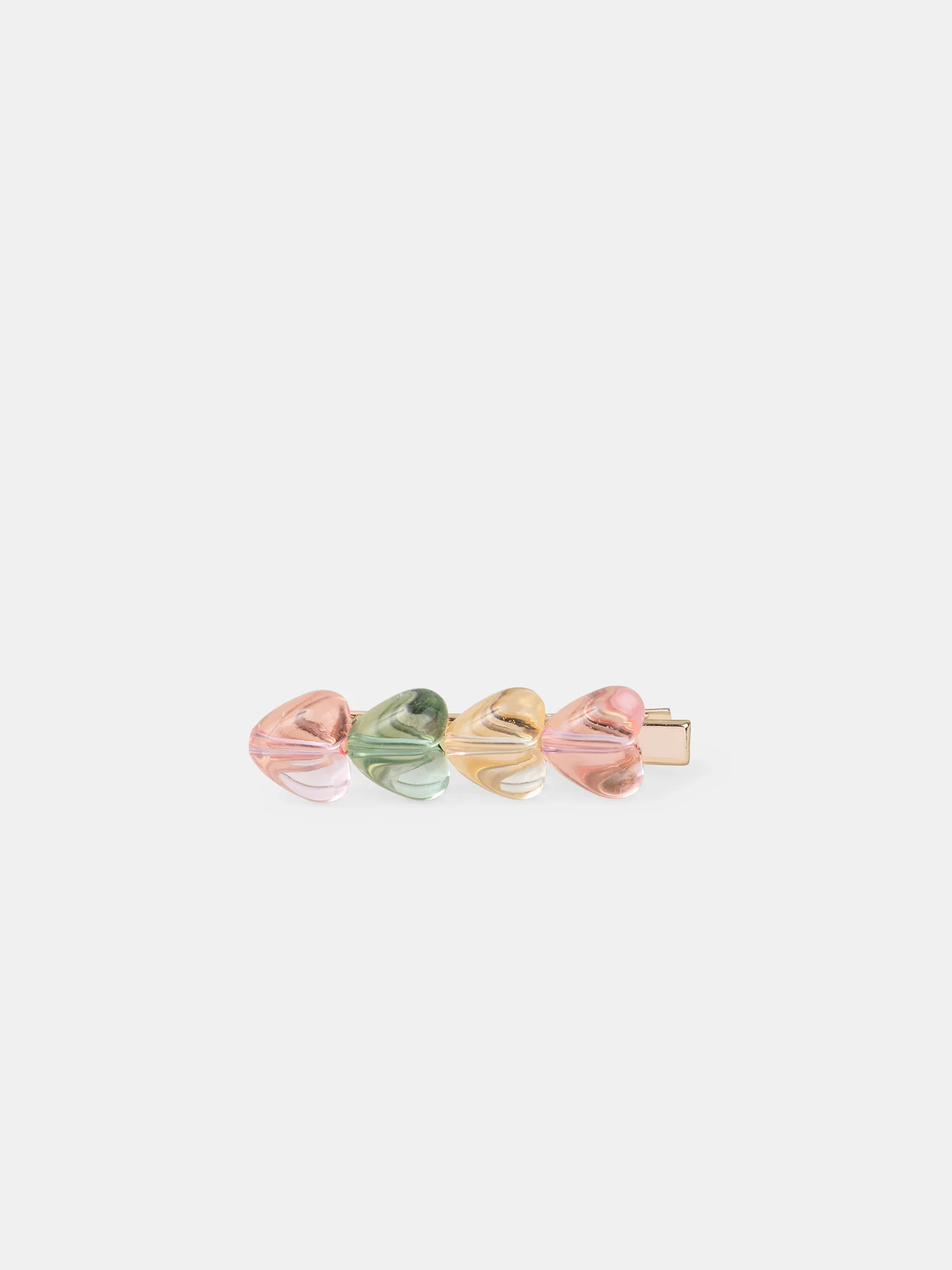 Lot de 2 barrettes cœurs Fille - Image 2