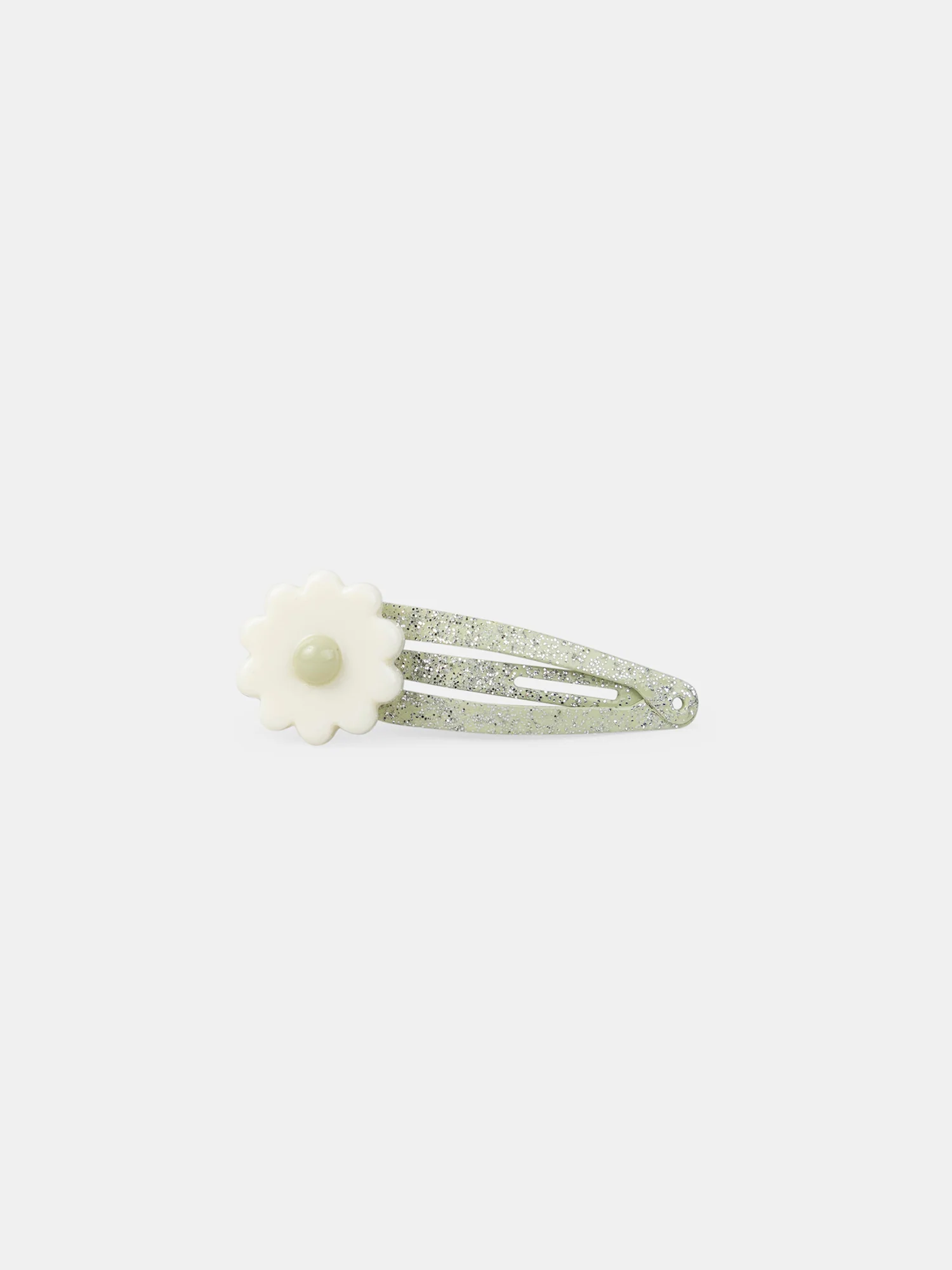 Barrettes chats et fleurs pailletées - Image 2