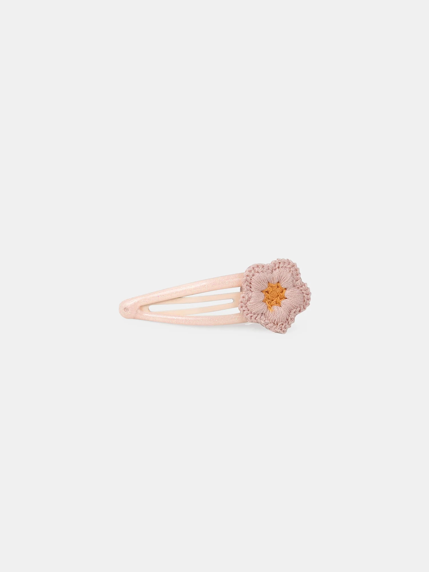 Barrettes fleurs en crochet - Image 4
