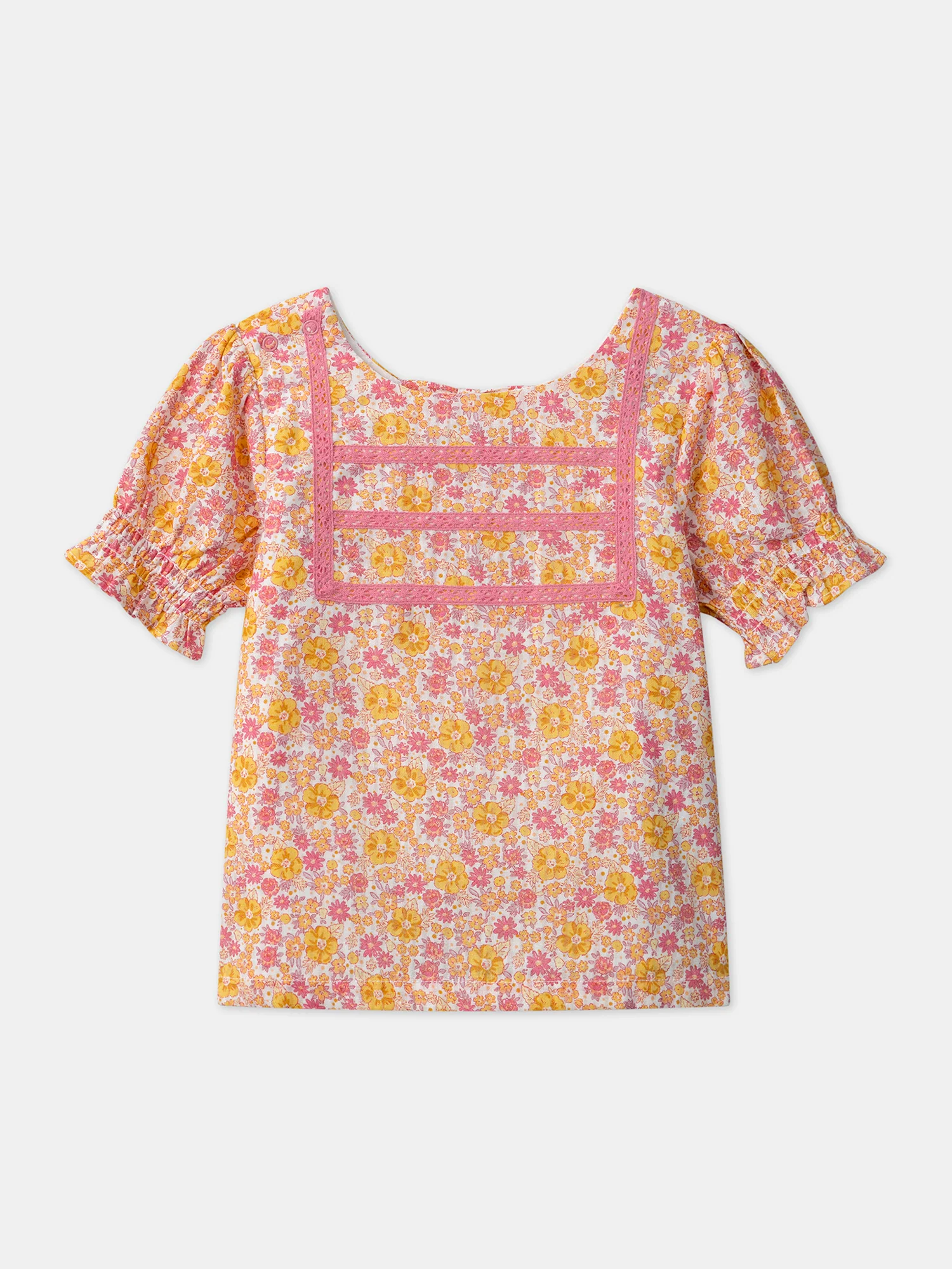 Blouse à fleurs