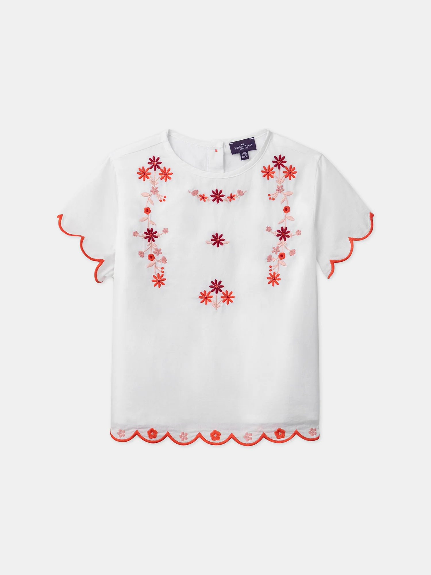 Blouse brodée