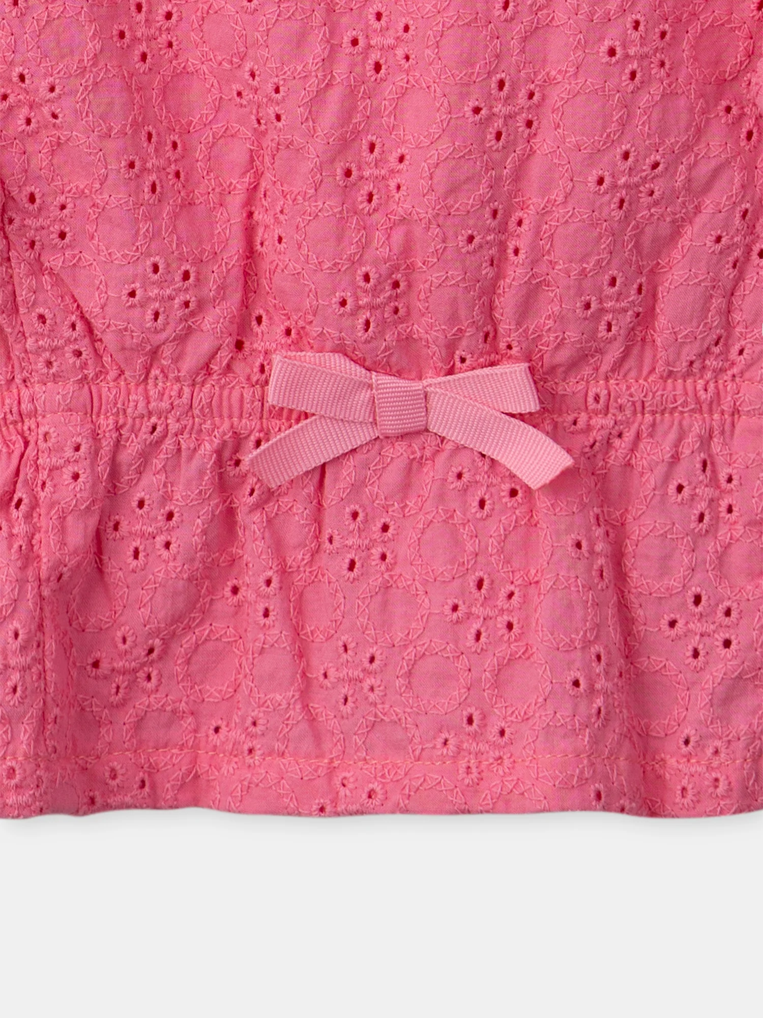 Blouse brodée rose - Image 3