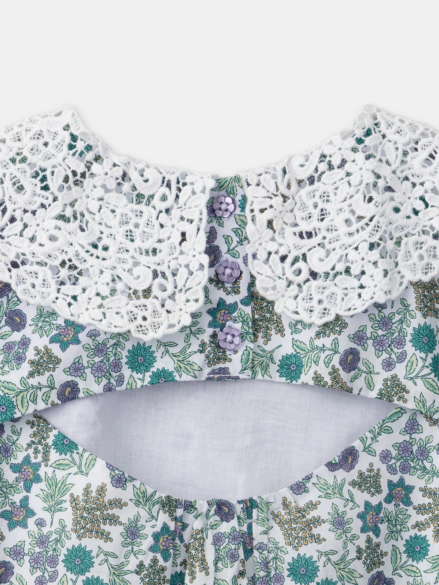 Blouse col claudine - Image 3