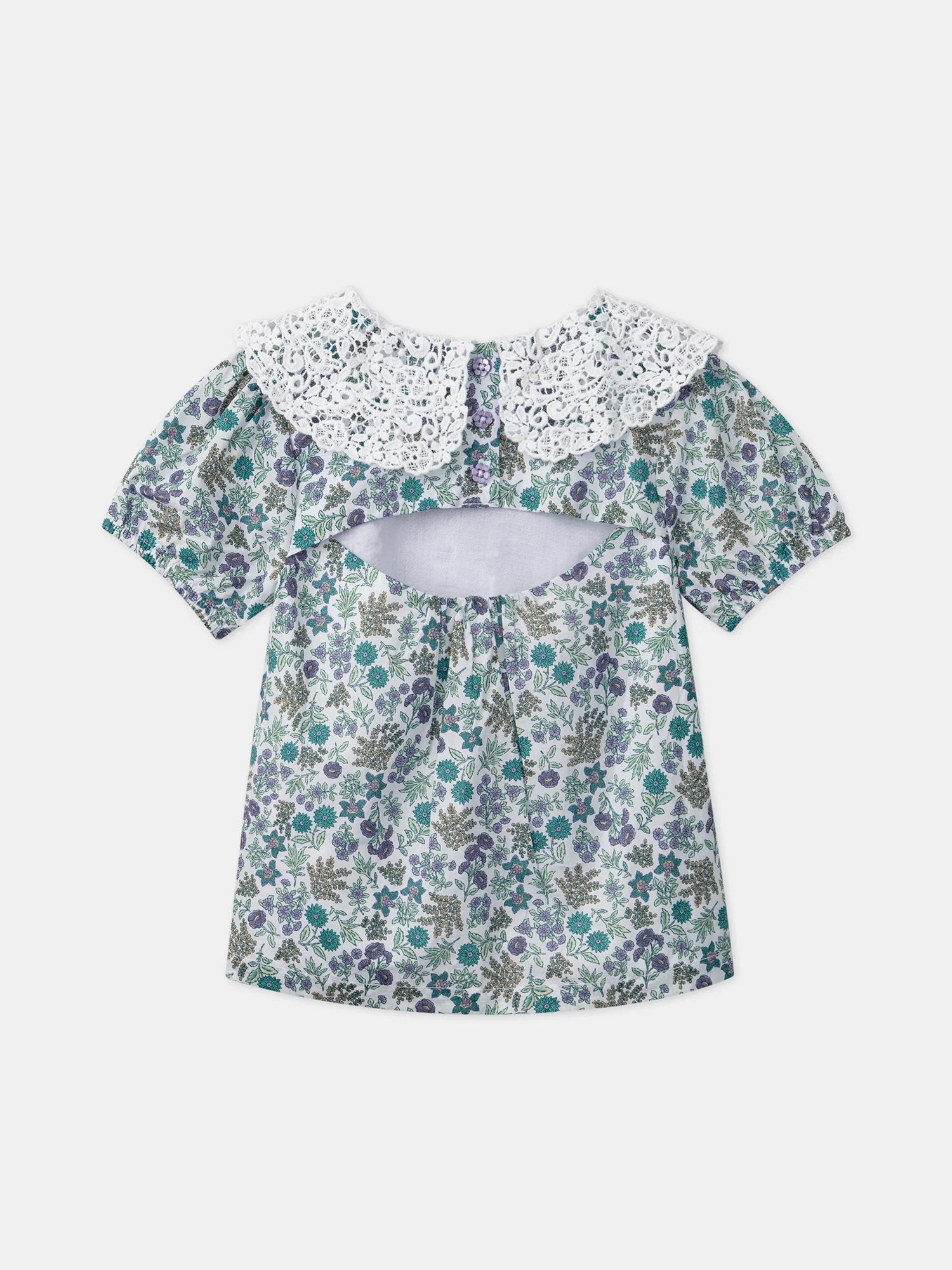 Blouse col claudine - Image 4