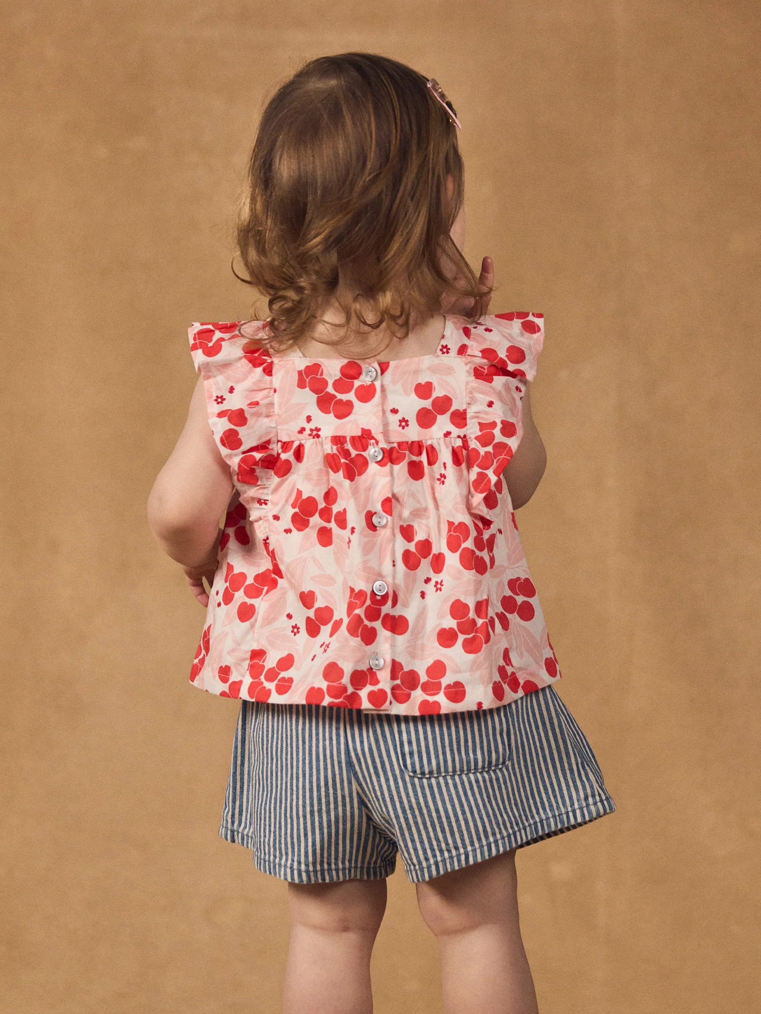 Blouse imprimée cerises Bébé Fille - Image 4