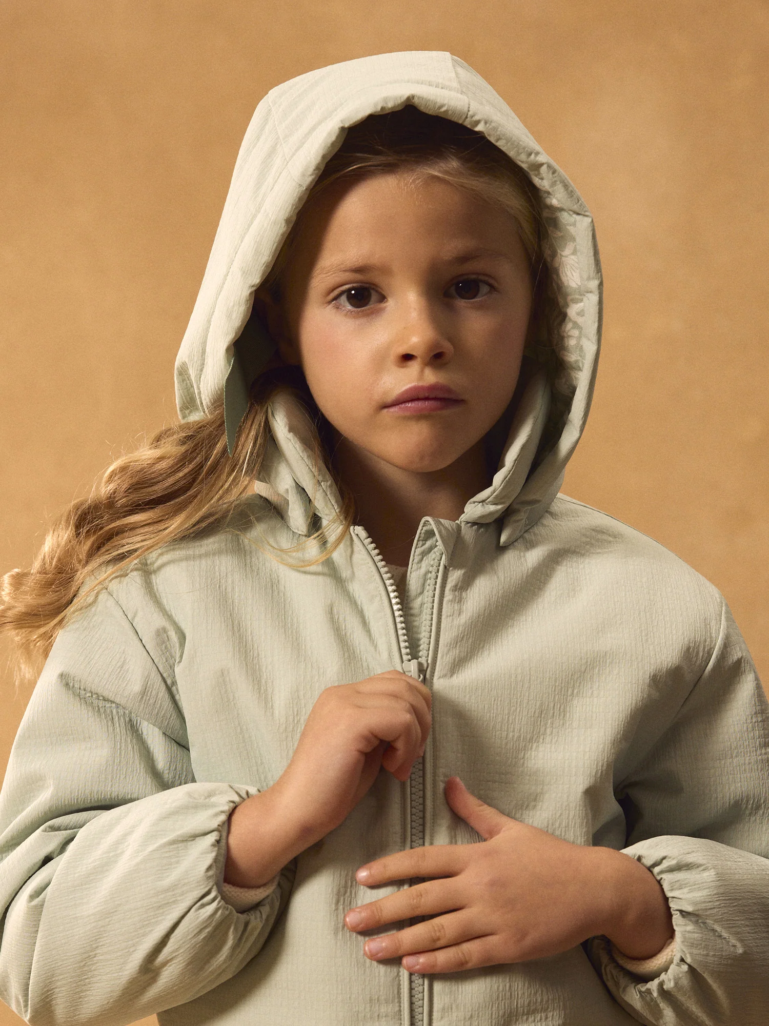 Blouson vert Fille - Image 3