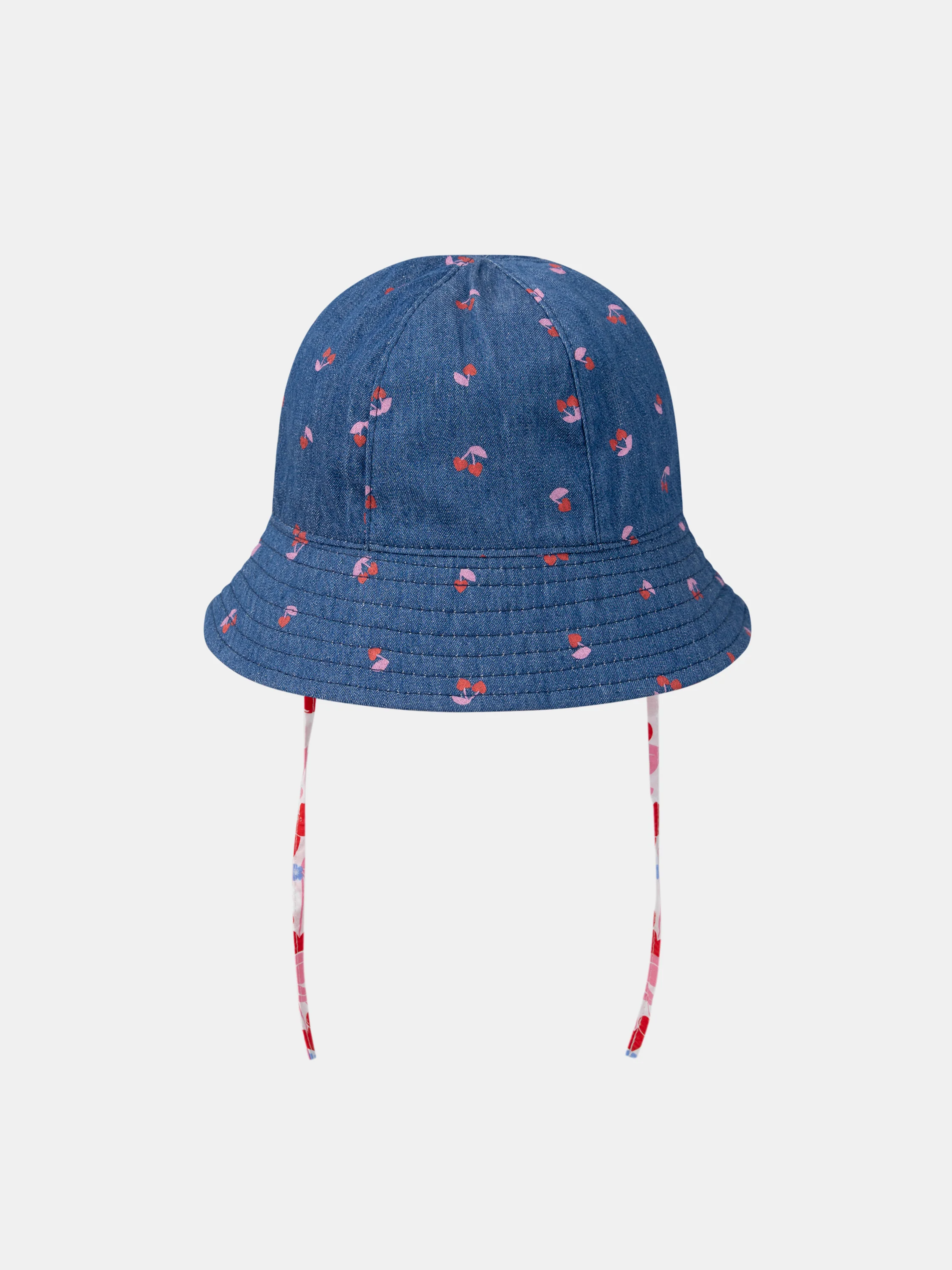 Bob réversible denim et imprimé - Image 3