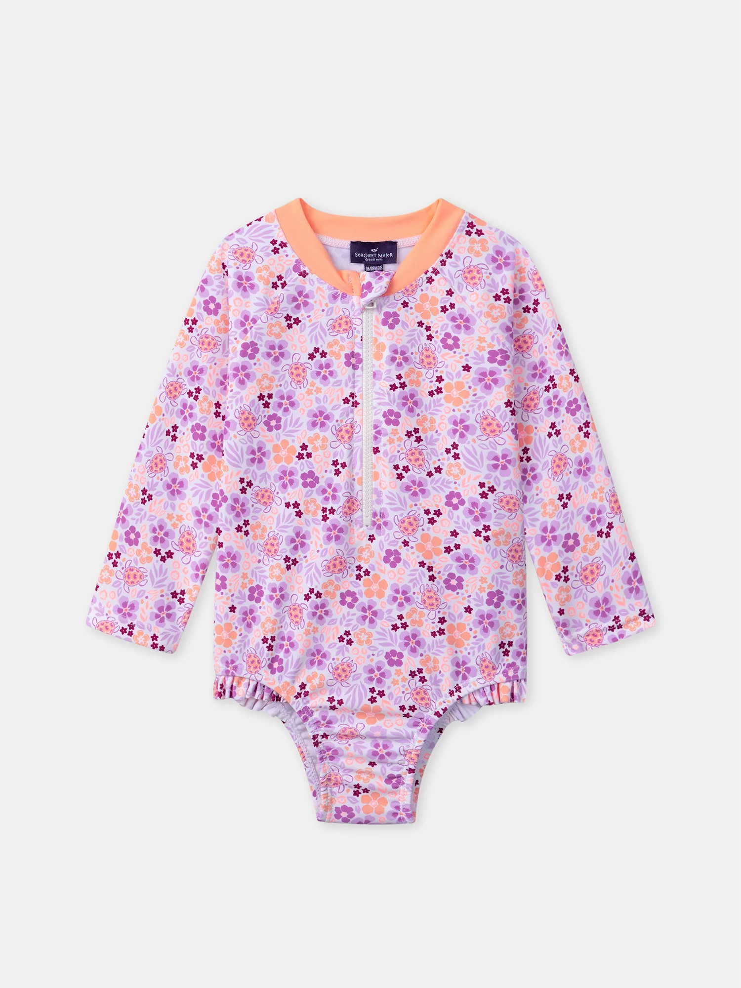 Body de bain UPF 50+ imprimé fleuri - Image 4