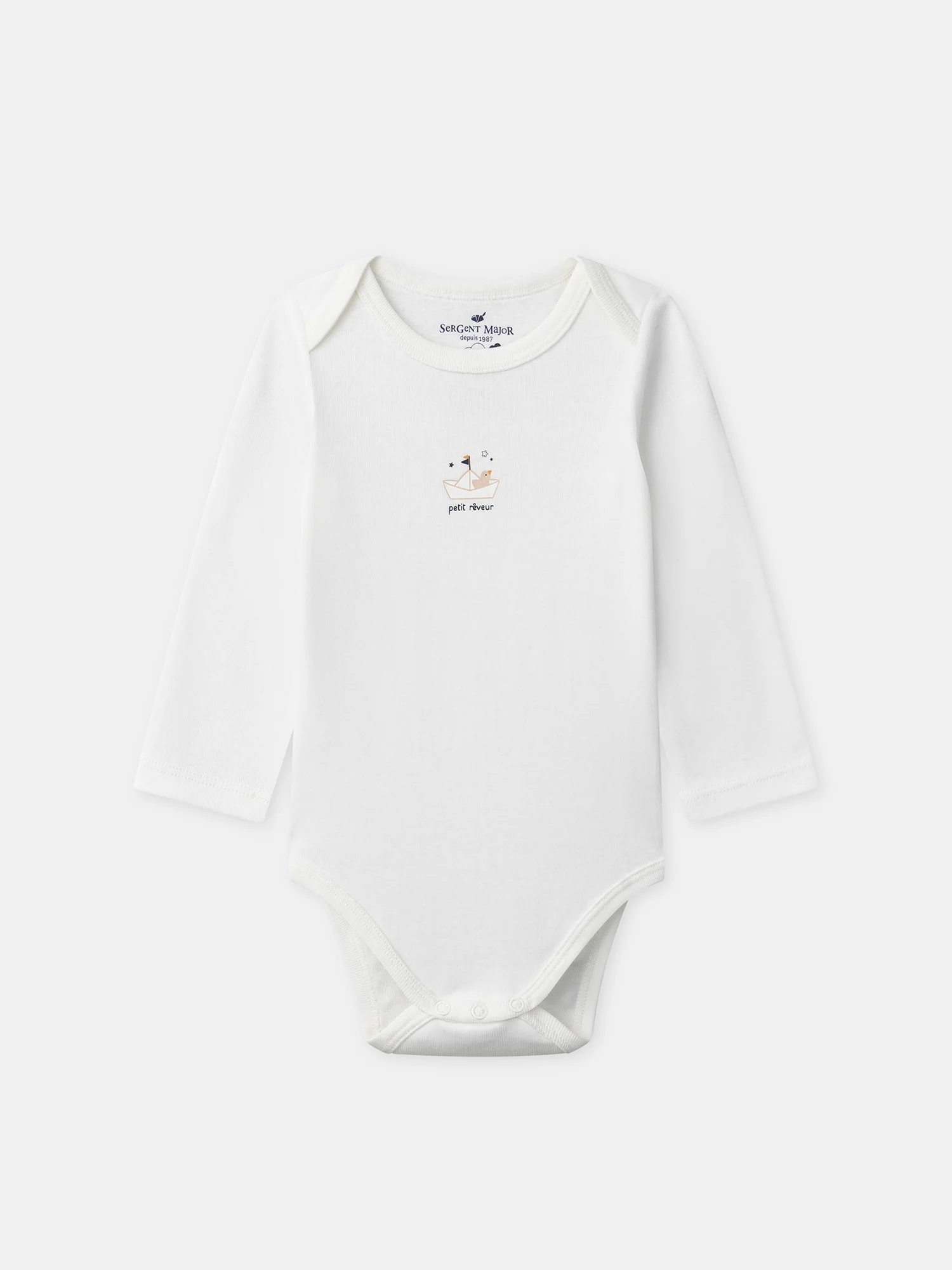 Lot de 3 bodies manches longues Bébé Garçon - Image 8