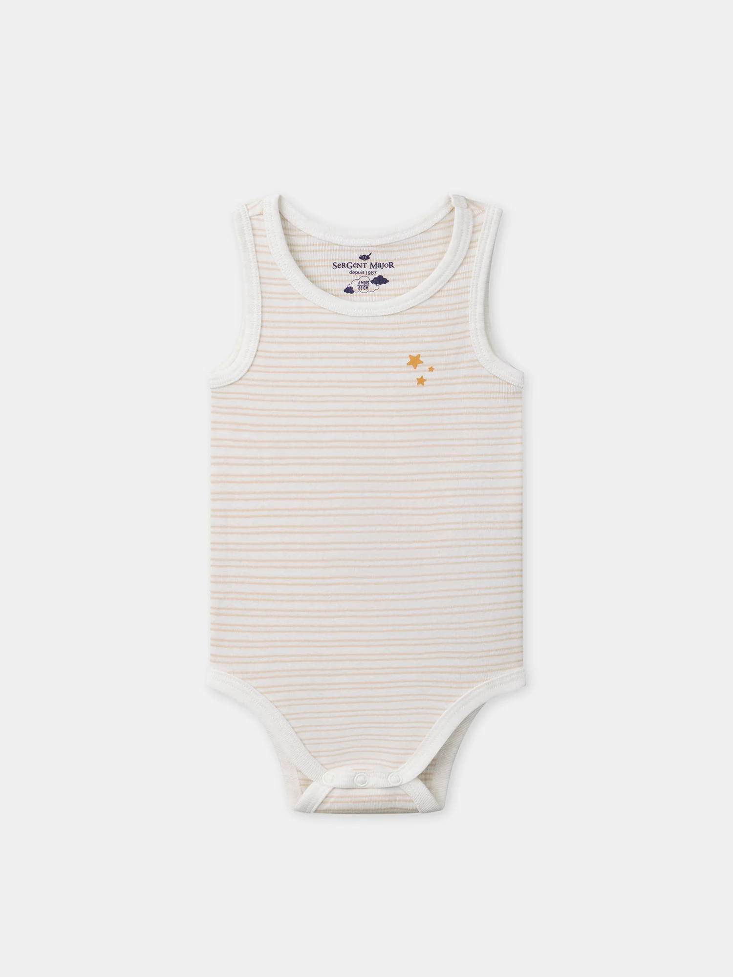 Lot de 2 bodies à bretelles Bébé Garçon - Image 5