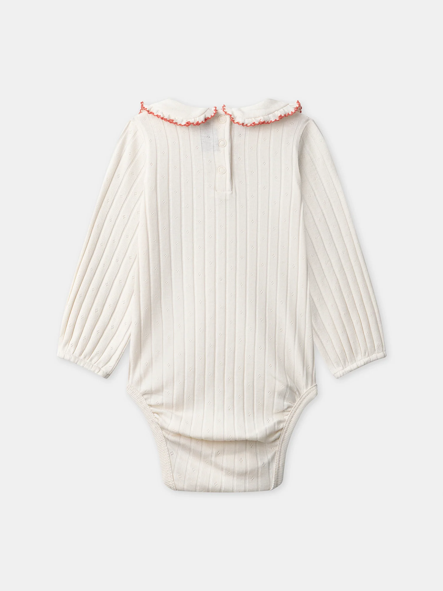 Body écru à col Bébé Fille - Image 4