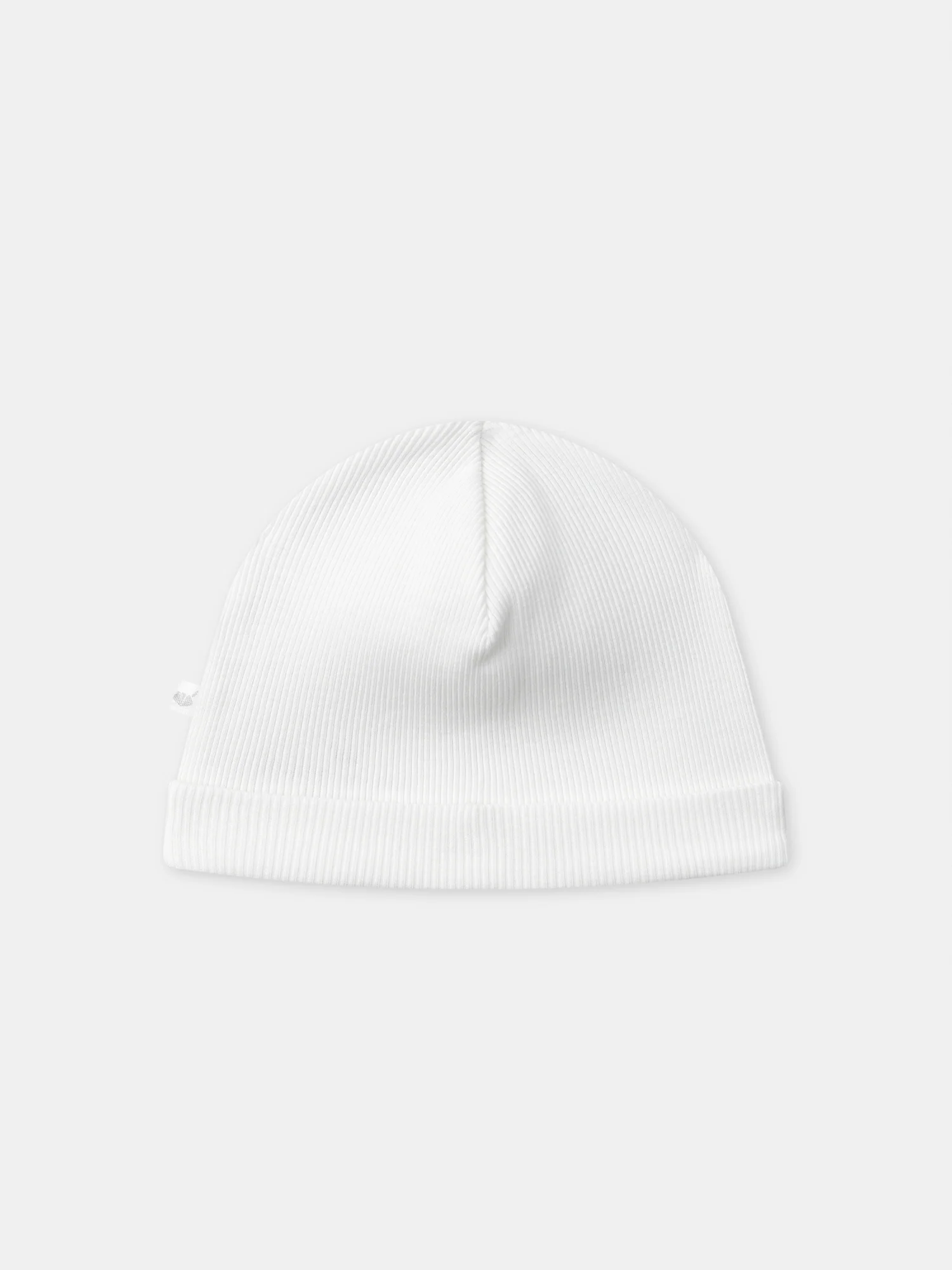 Lot de 2 bonnets écru uni ou imprimé escargot Naissance Mixte - Image 5