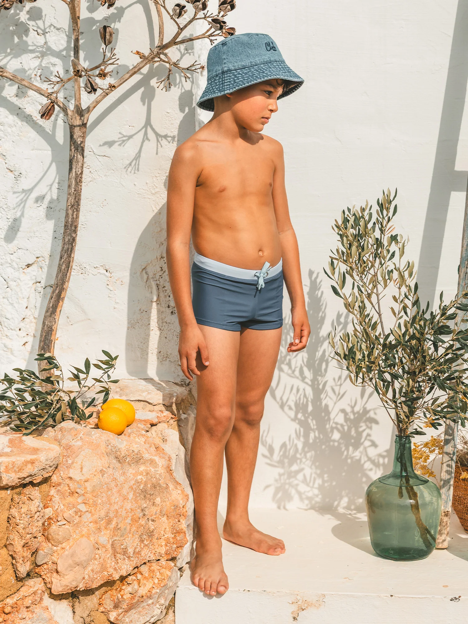 Boxer de bain bleu Garçon - Image 5