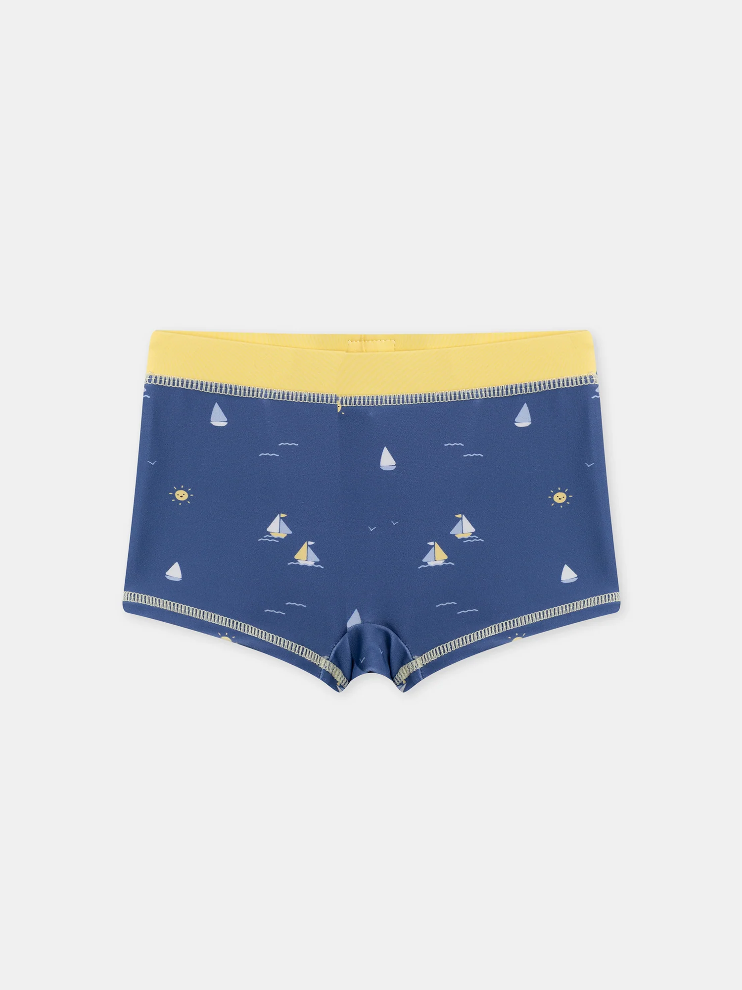 Boxer de bain imprimé voilier - Image 8