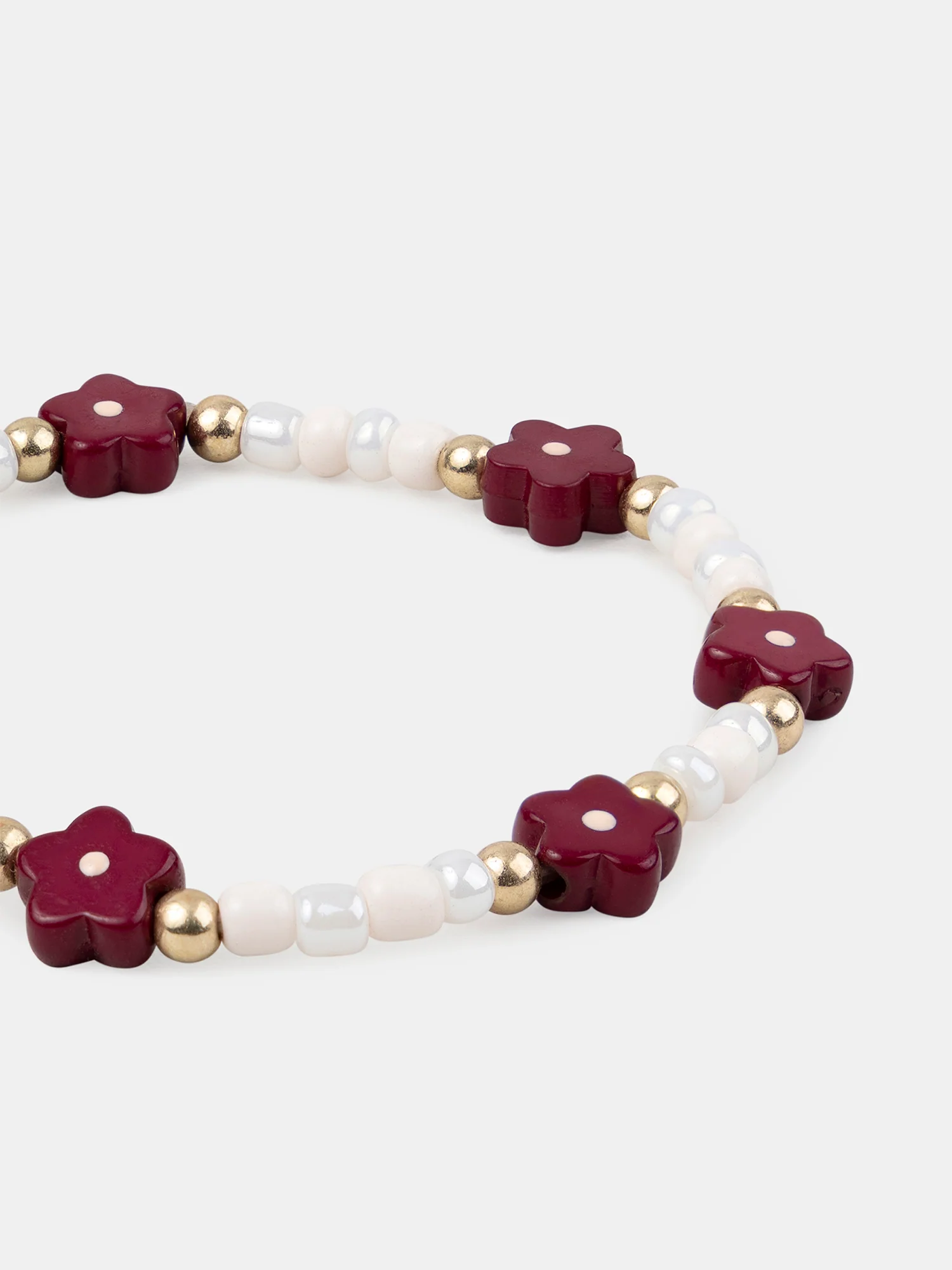 Bracelet perles fleurs Fille - Image 2