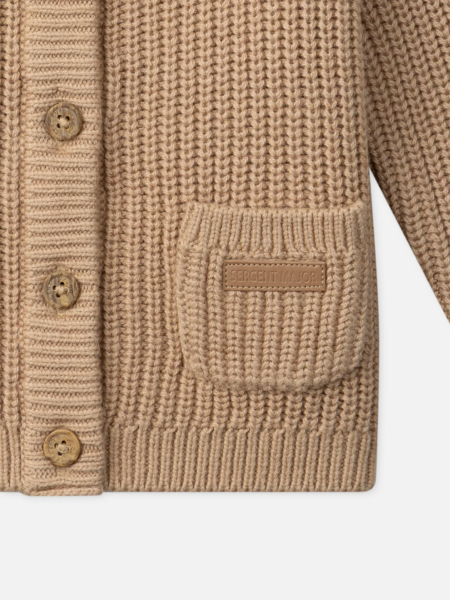 Cardigan beige Bébé Mixte - Image 5