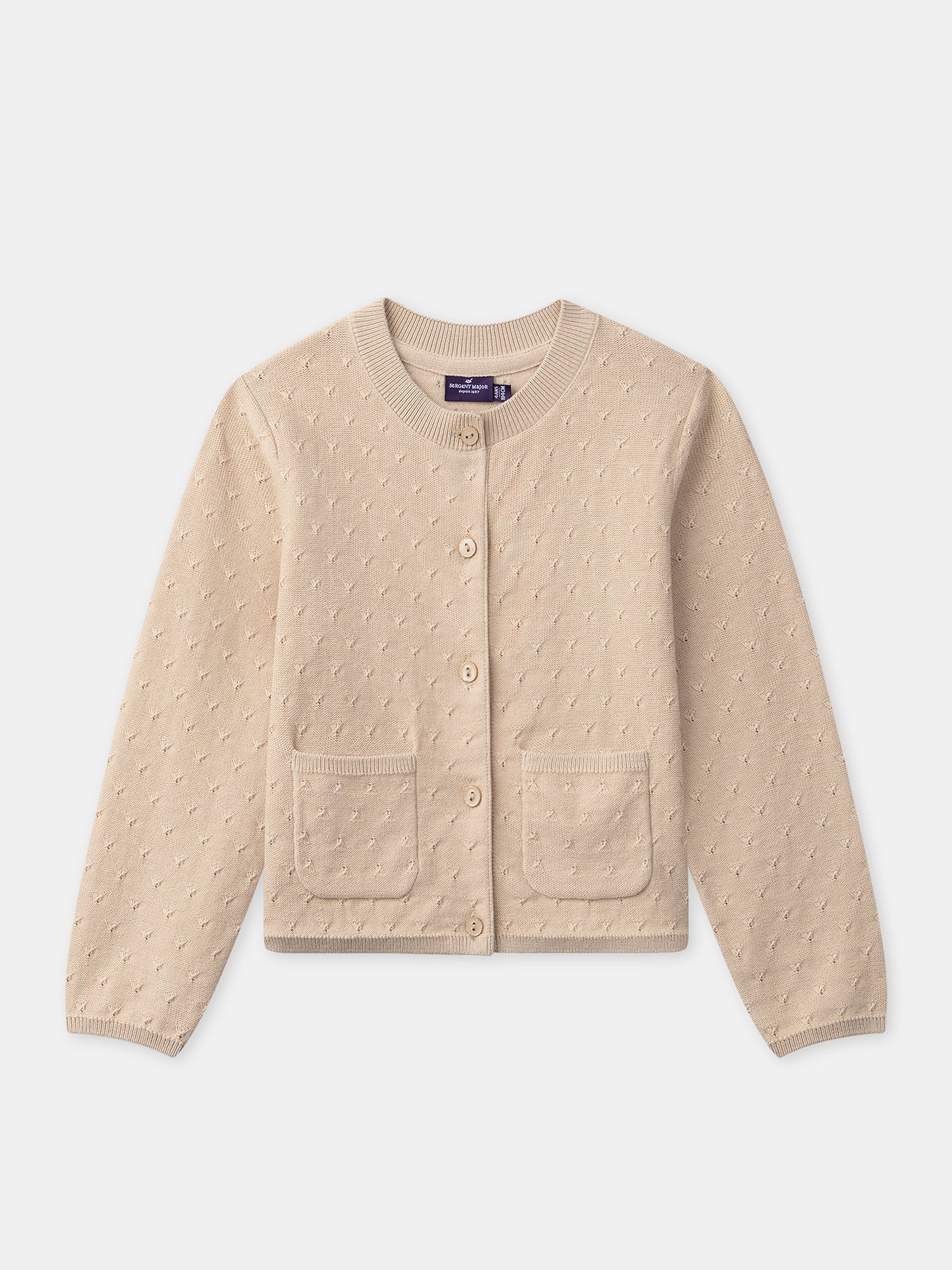 Gilet beige Fille