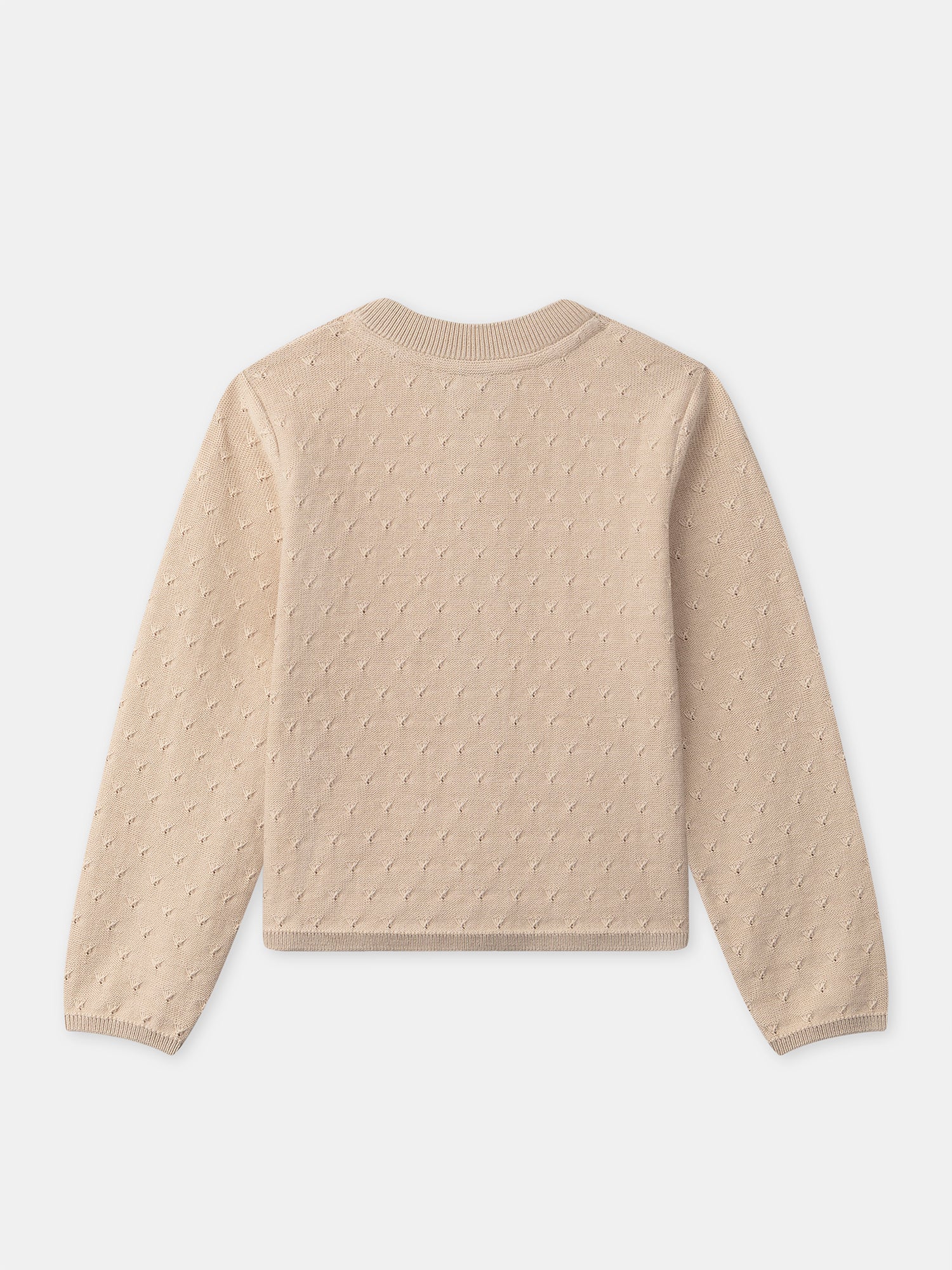 Gilet beige Fille - Image 6
