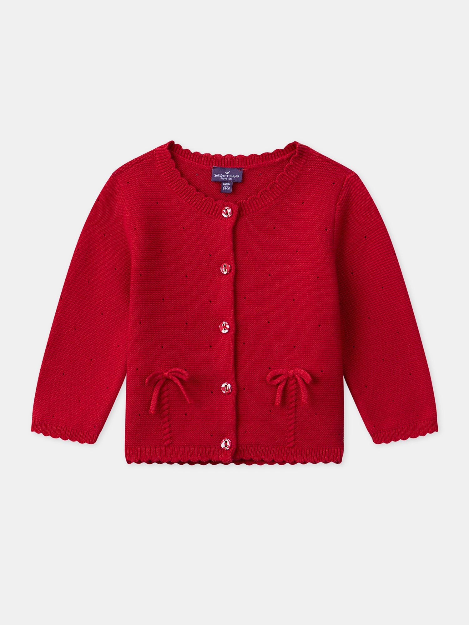 Cardigan noeuds