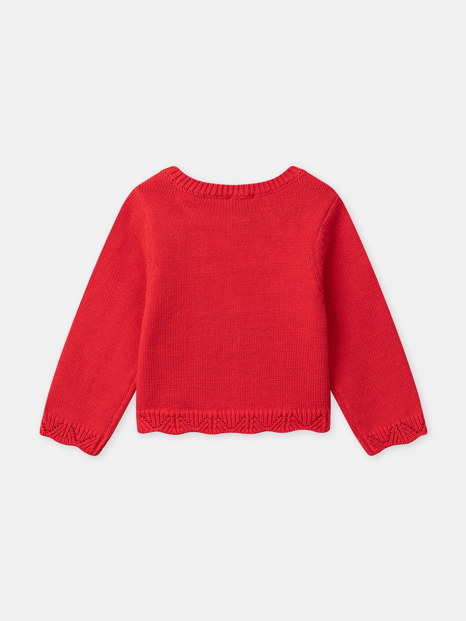 Cardigan Rouge - Image 3