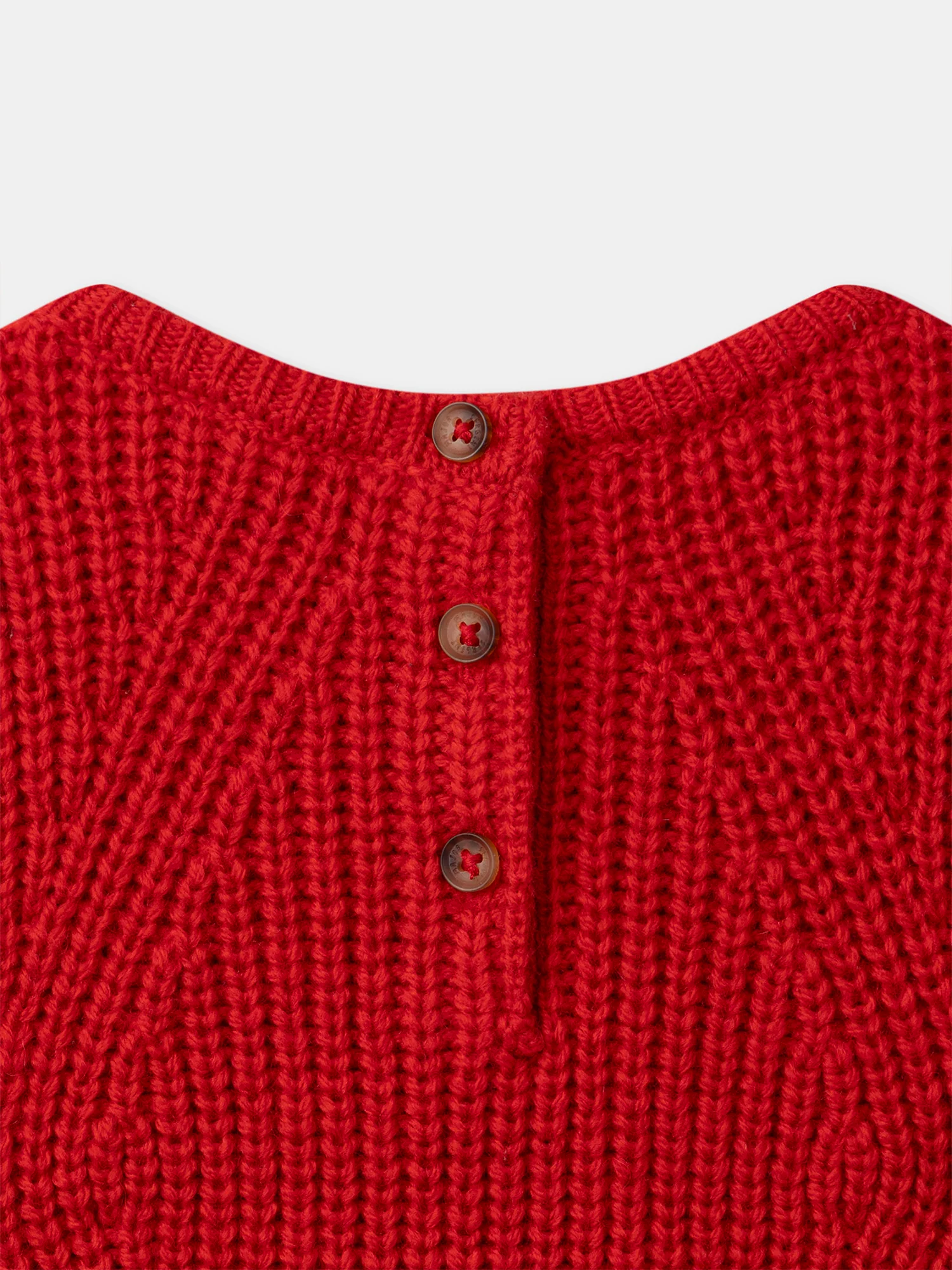 Pull sans manches rouge Bébé Fille - Image 7