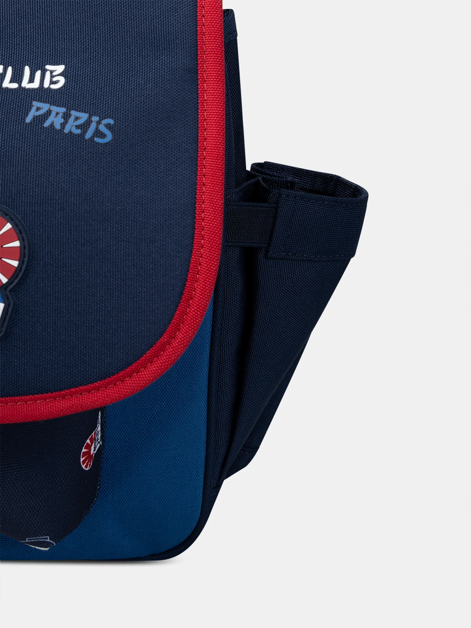Cartable bleu marine imprimé et patch Japon Garçon - Image 6