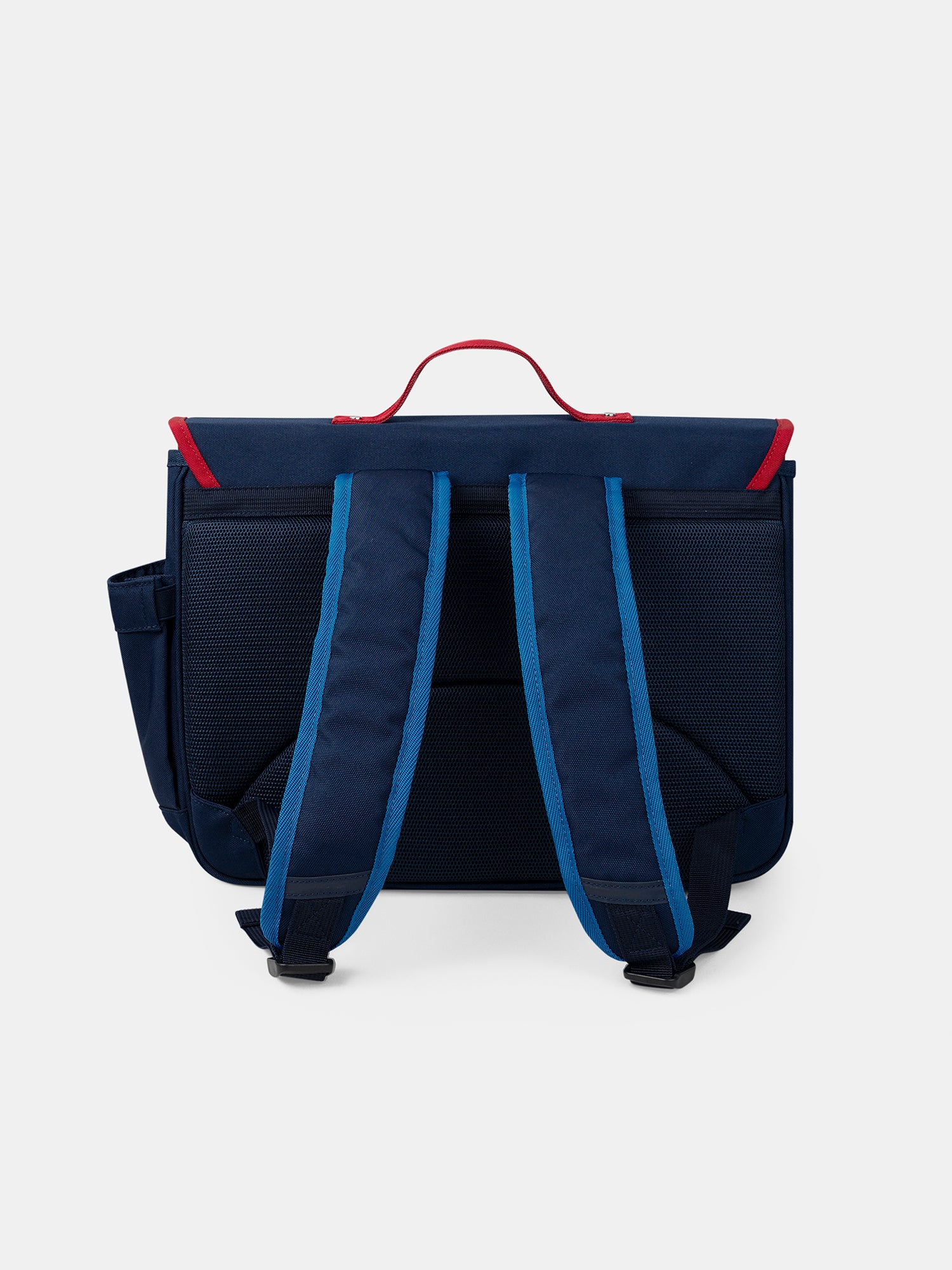 Cartable bleu marine imprimé et patch Japon Garçon - Image 7