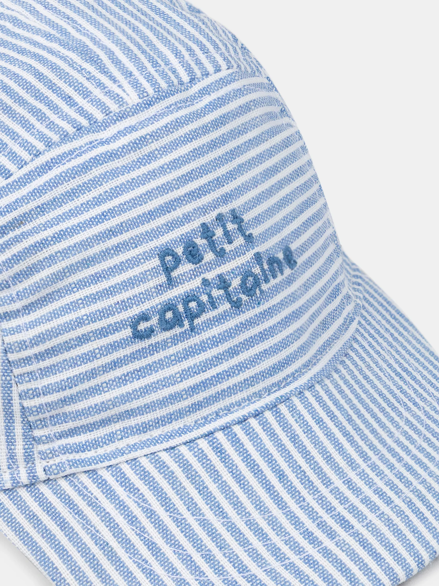 Casquette à rayures bleues Bébé Garçon - Image 3