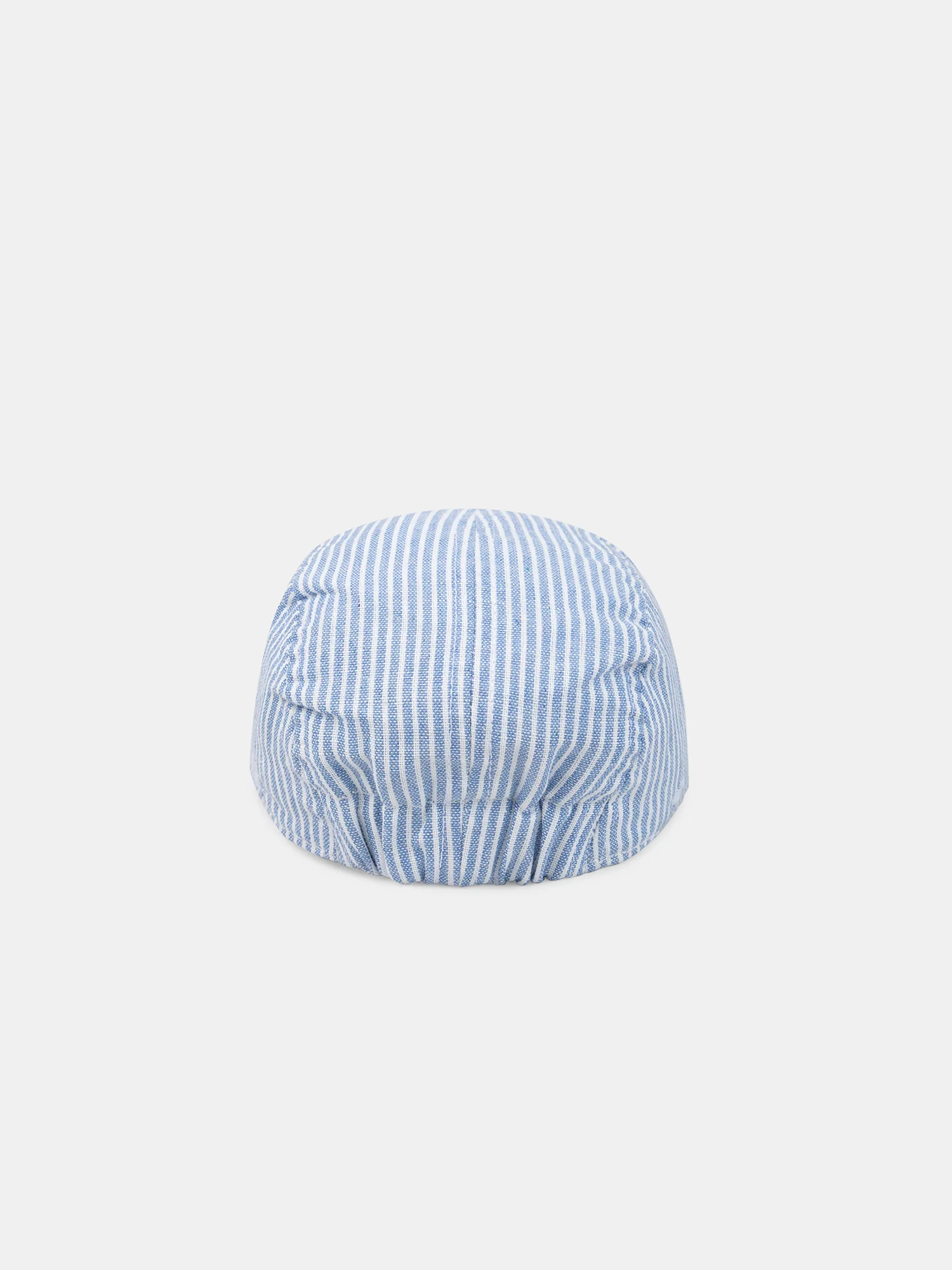 Casquette à rayures bleues Bébé Garçon - Image 4