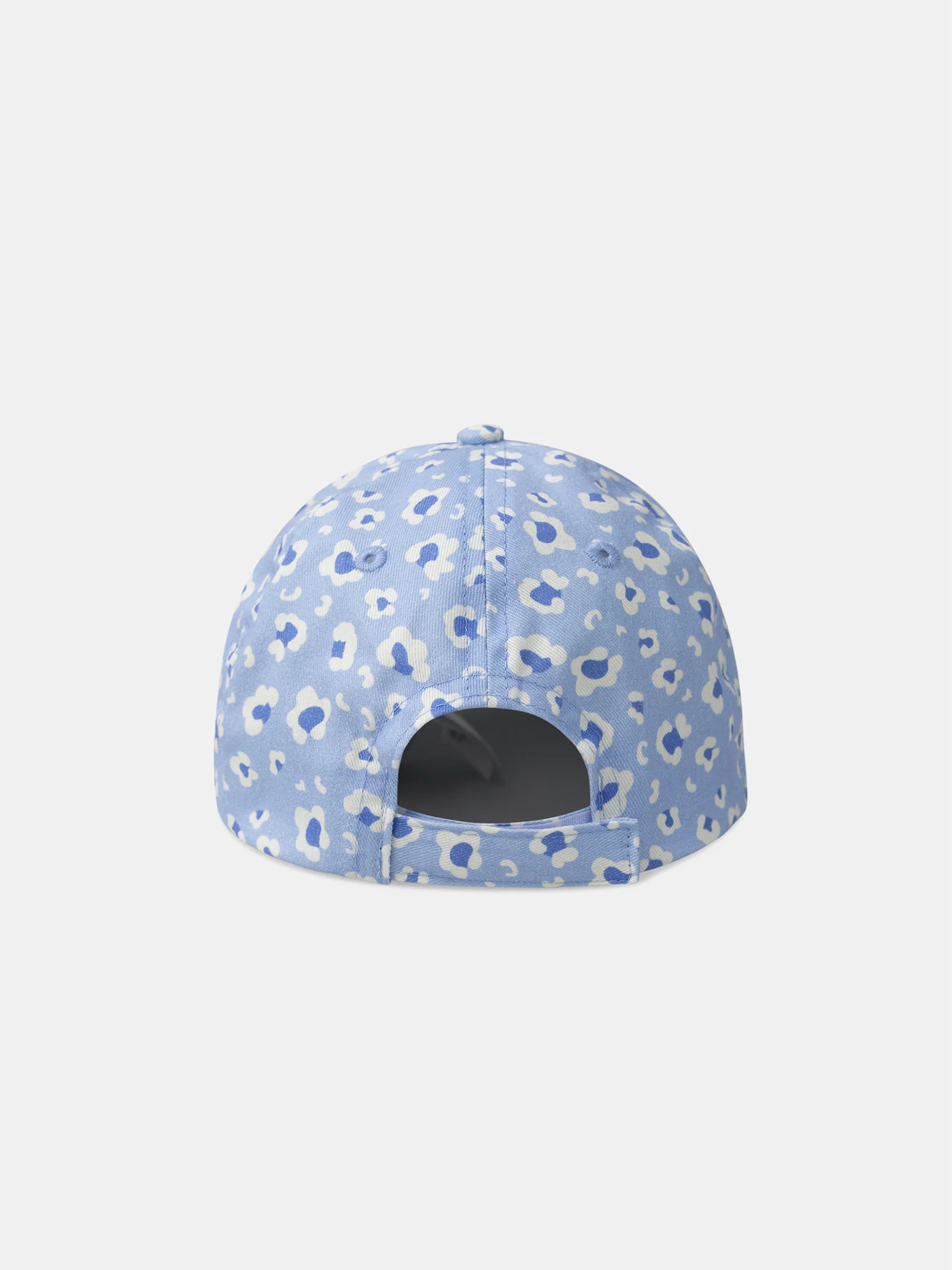 Casquette imprimé léopard et brodée - Image 6