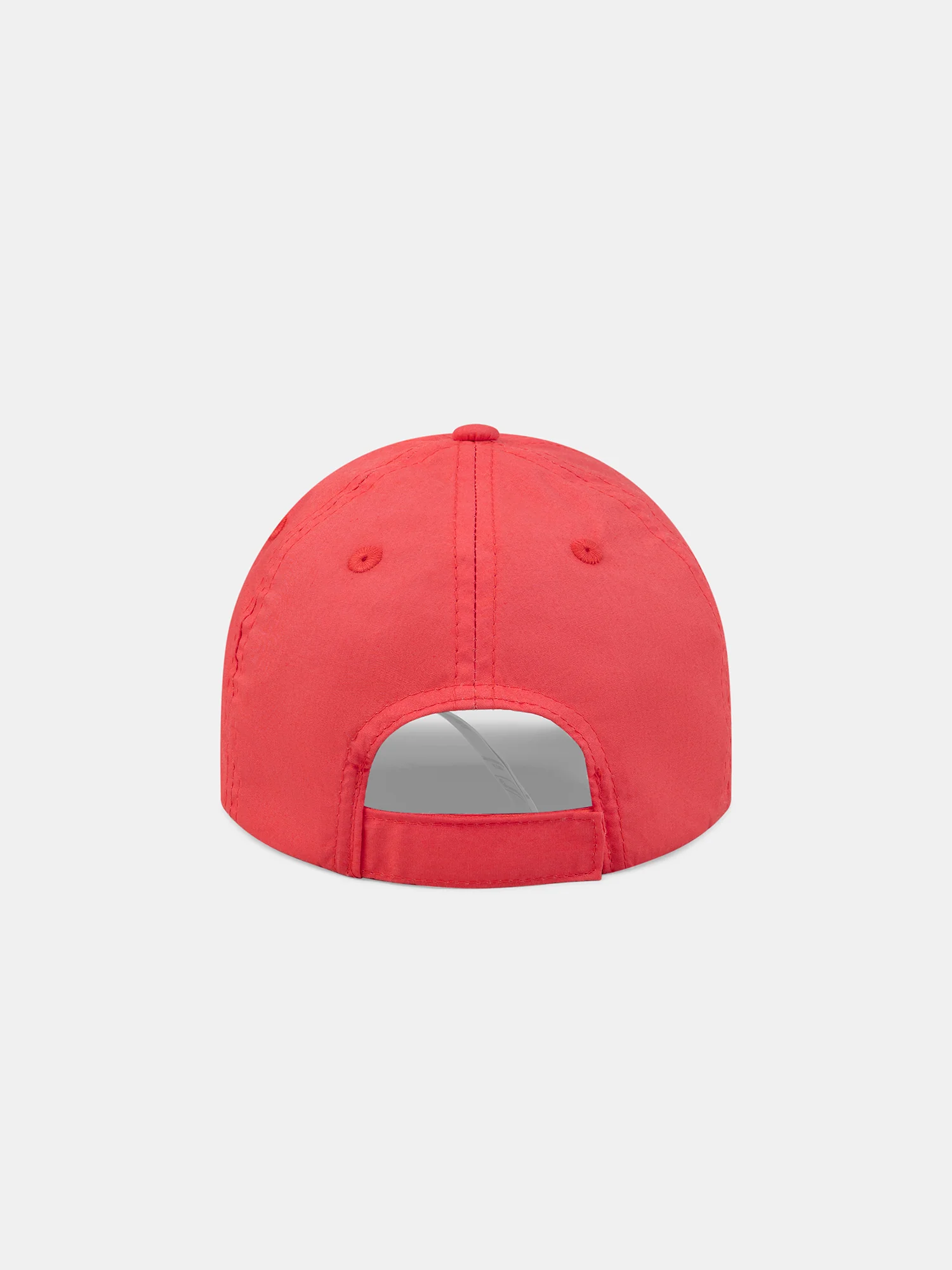 Casquette rouge imprimé fleuri et sequins Fille - Image 4