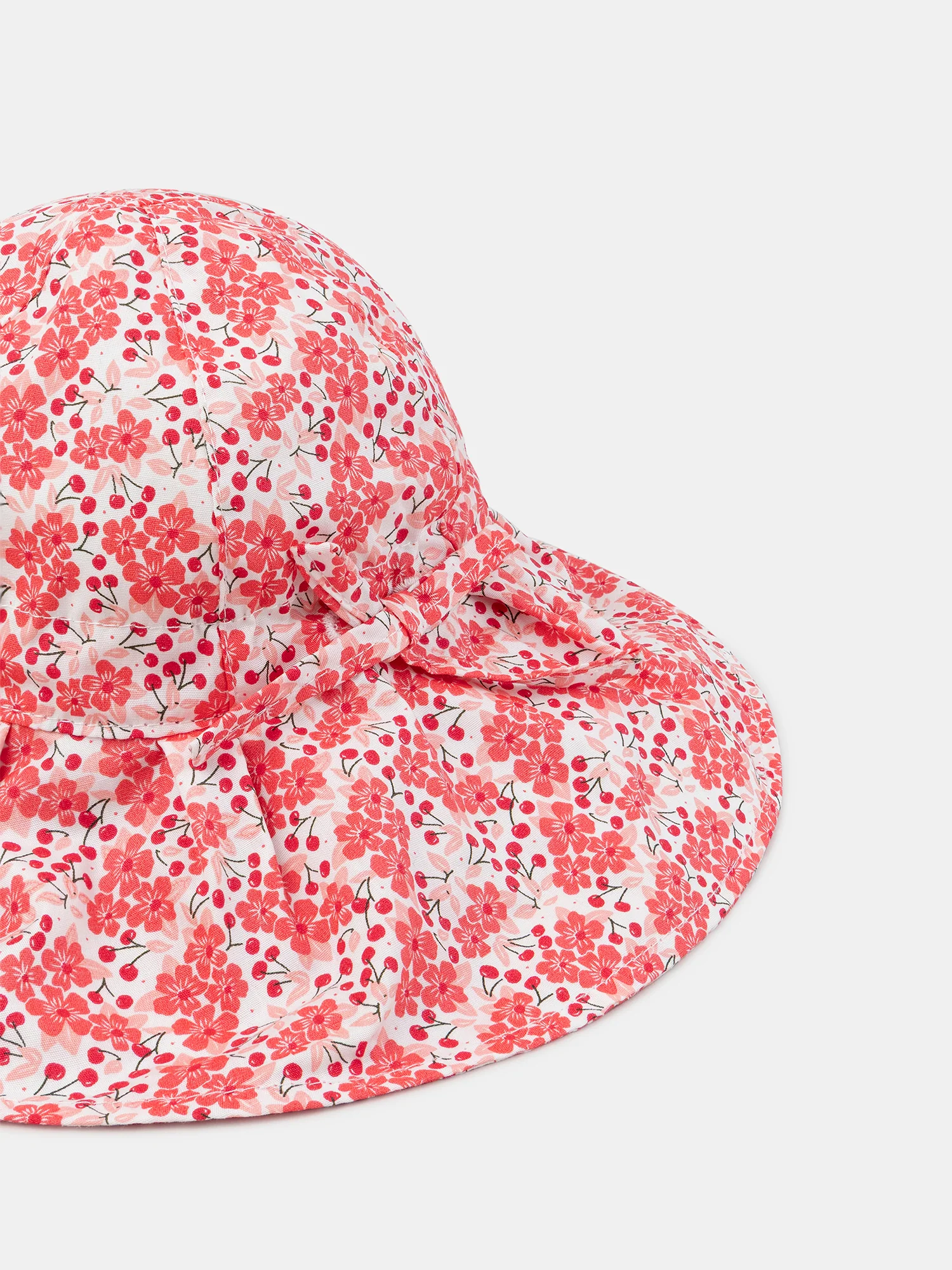 Chapeau cache nuque imprimé fleuri Bébé Fille - Image 5