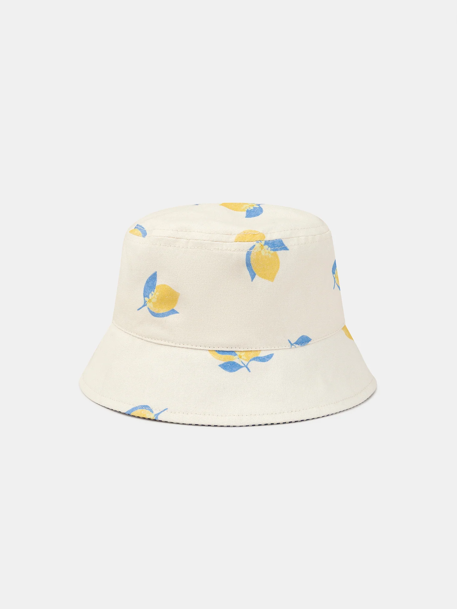 Chapeau écru UPF 50+ imprimé citron Bébé Fille