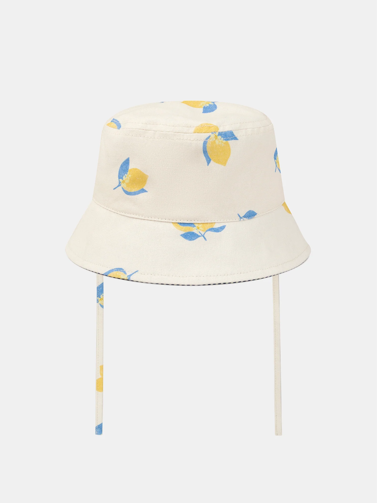 Chapeau écru UPF 50+ imprimé citron Bébé Fille - Image 3