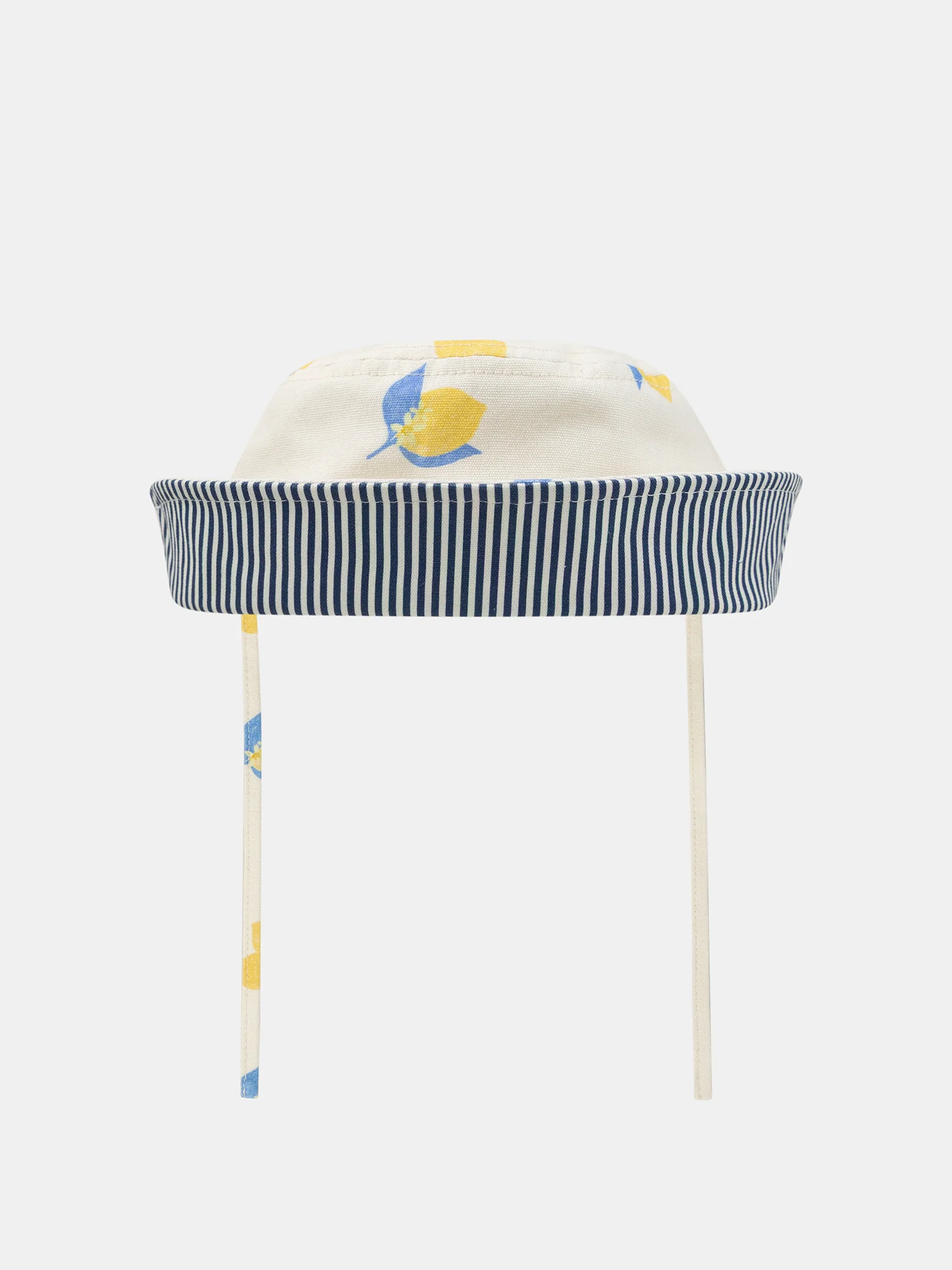 Chapeau écru UPF 50+ imprimé citron Bébé Fille - Image 4