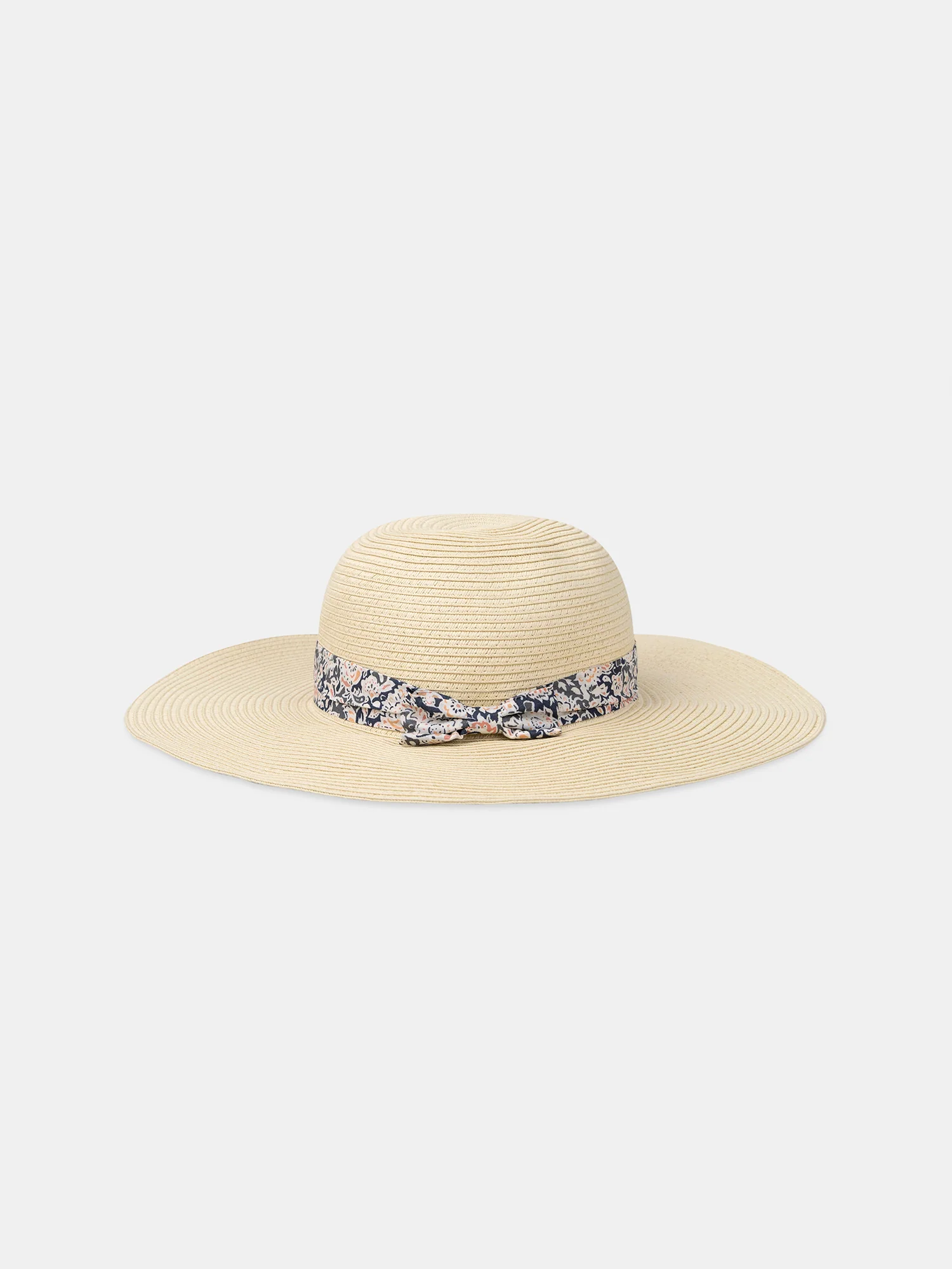 Chapeau en paille avec noeud - Image 5