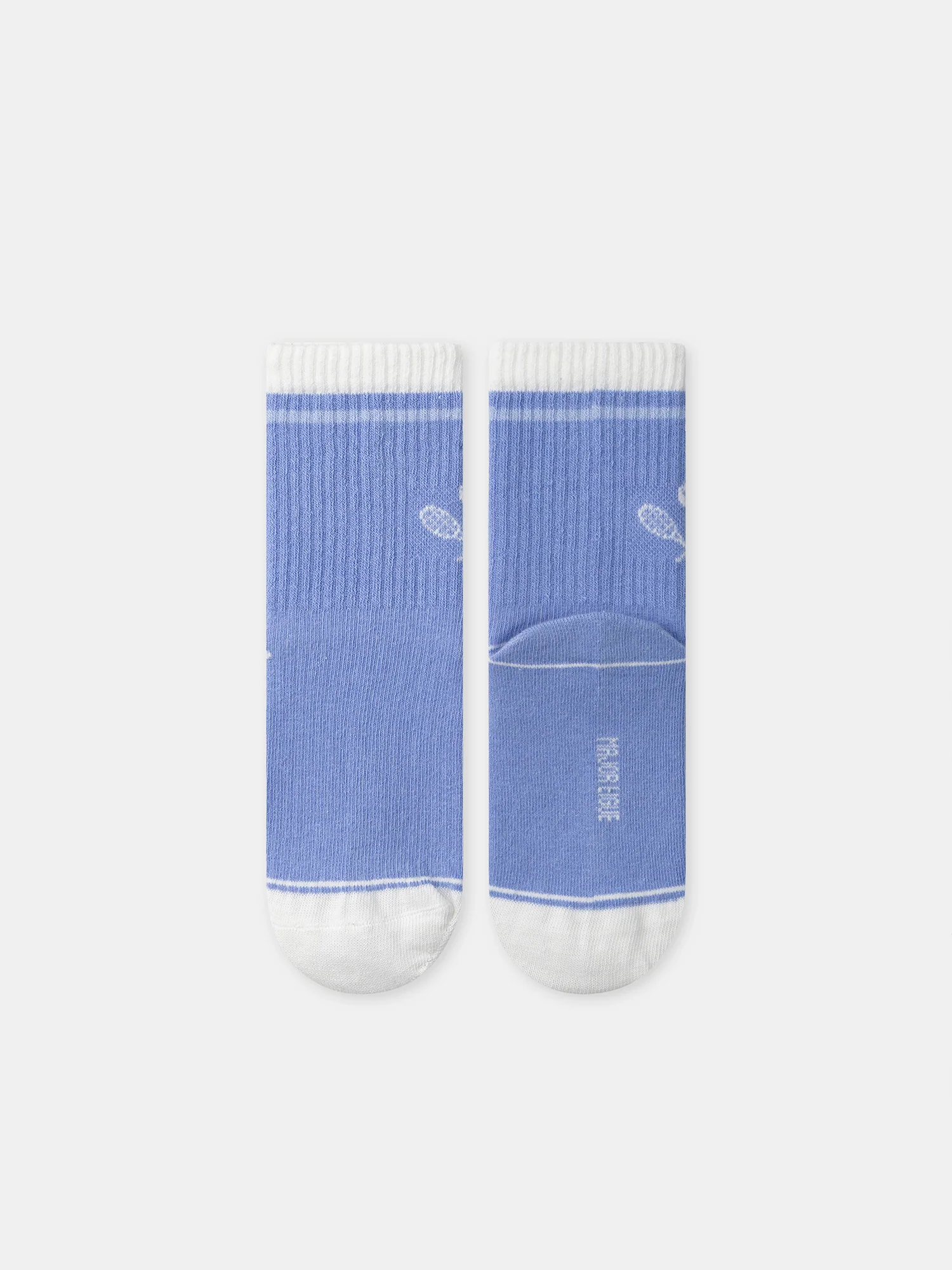 Lot de 2 paires chaussettes bleu ou écru Garçon - Image 4