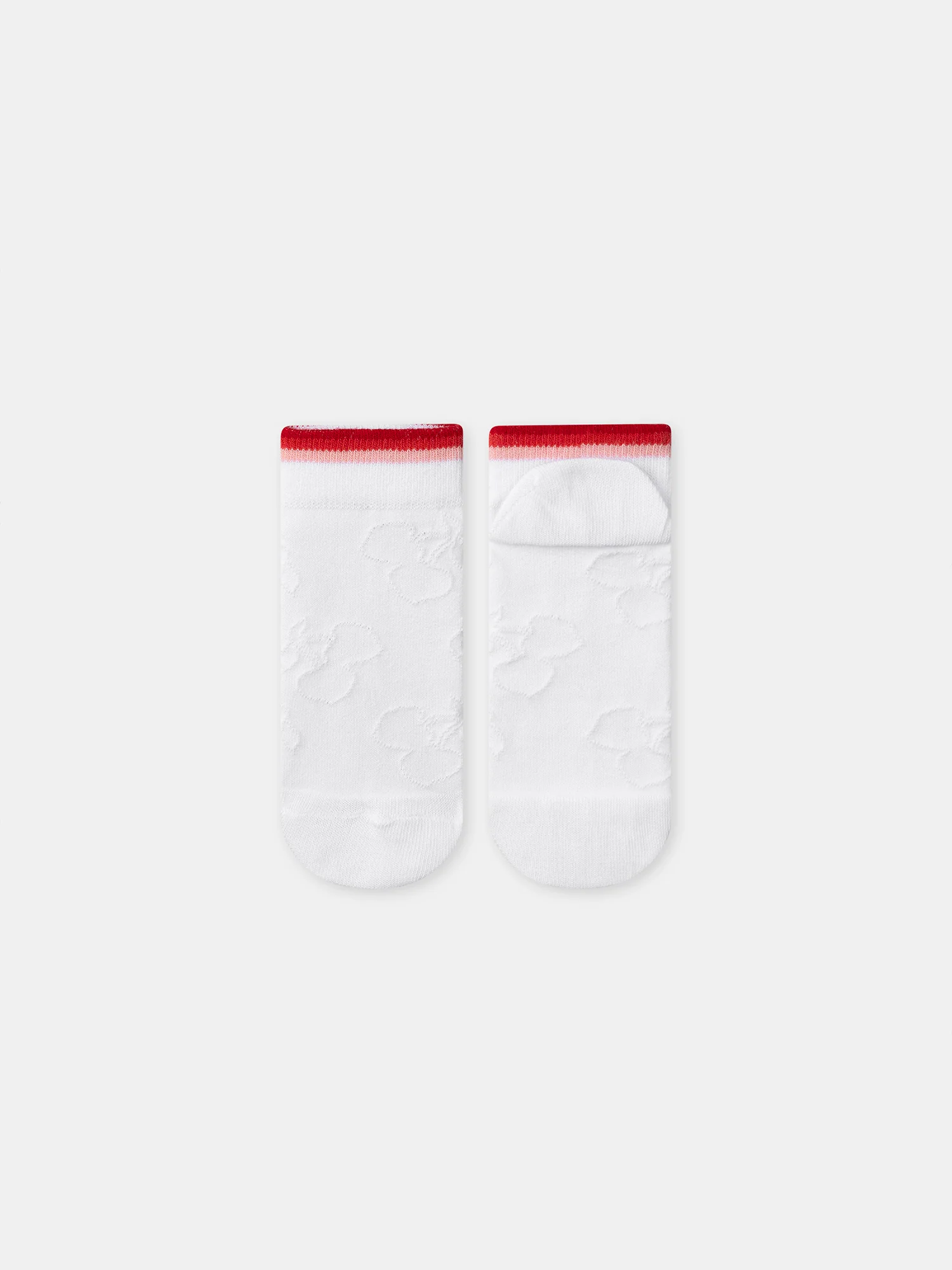 Chaussettes basses à broderies cerises Fille - Image 3