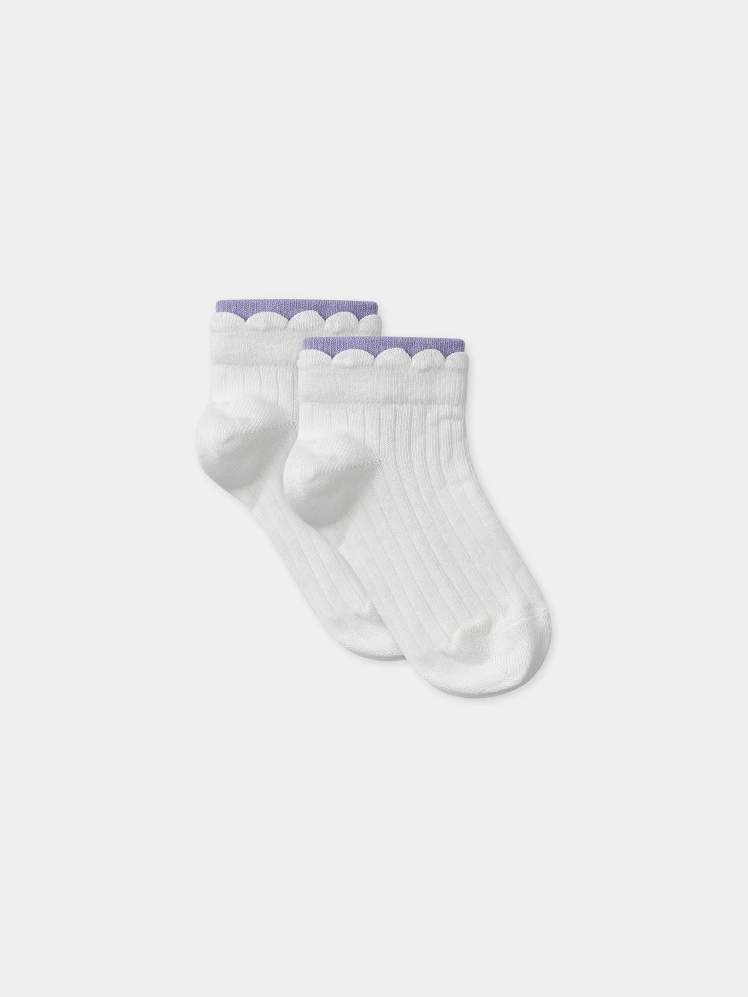 Chaussettes basses jacquard fleurs