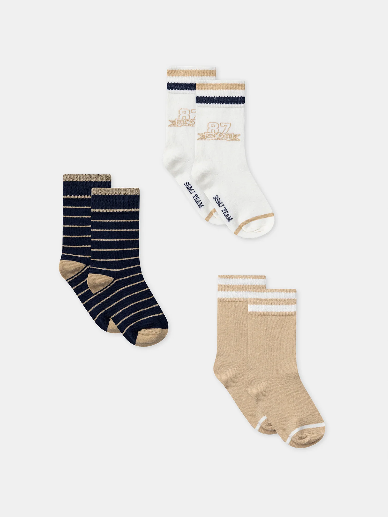 Chaussettes Beige