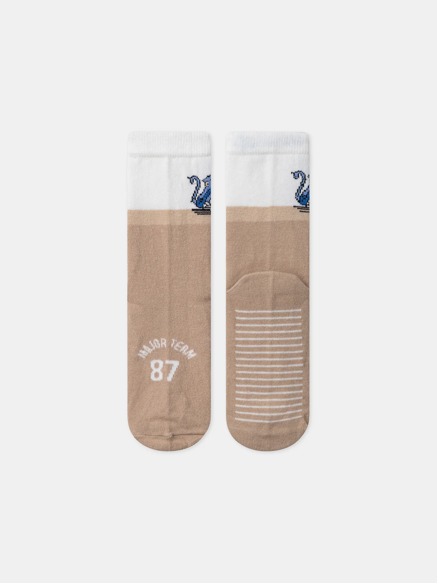 Chaussettes bicolore jacquard singe - Image 3