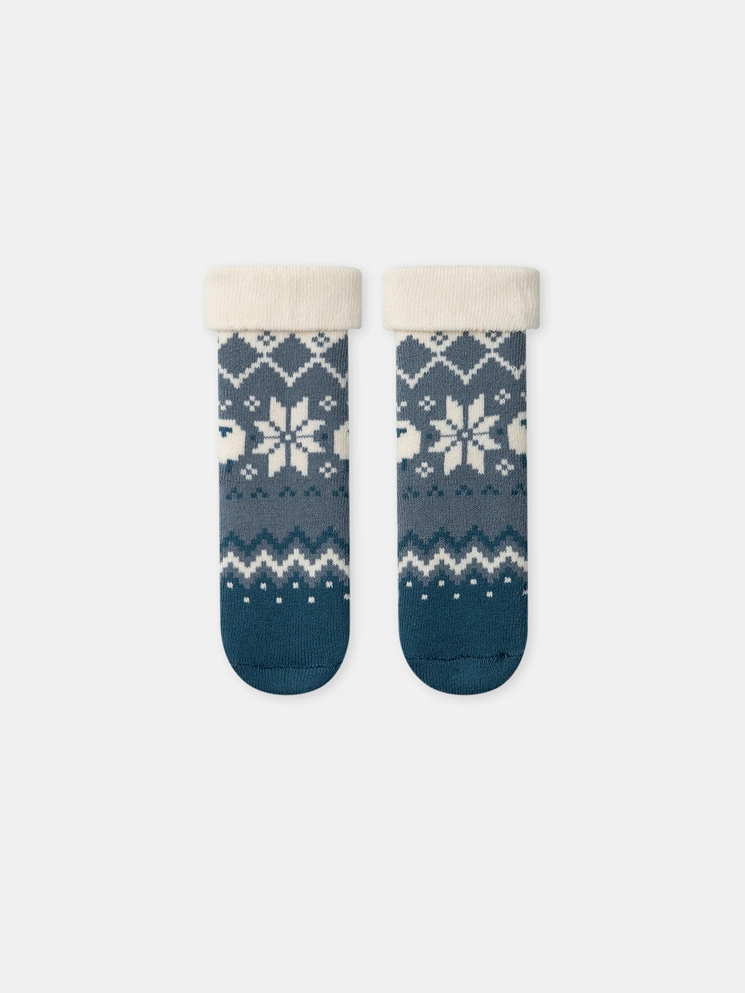 Chaussettes anti-dérapantes tricolores Bébé Garçon - Image 2