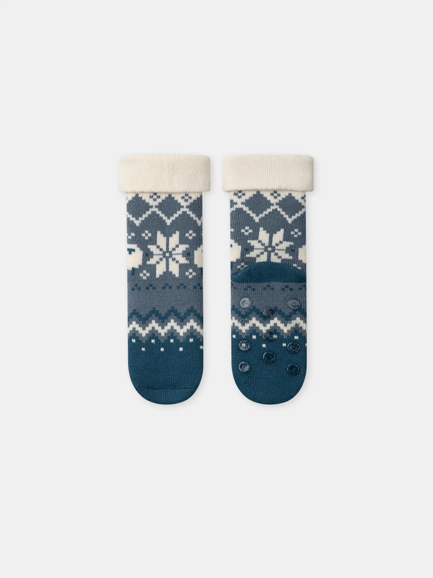 Chaussettes anti-dérapantes tricolores Bébé Garçon - Image 3
