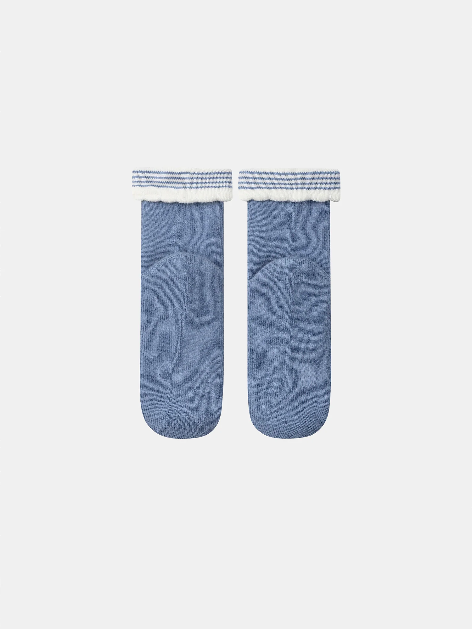 Chaussettes bleues avec tĂȘte de chat BĂ©bĂ© Fille - Image 3